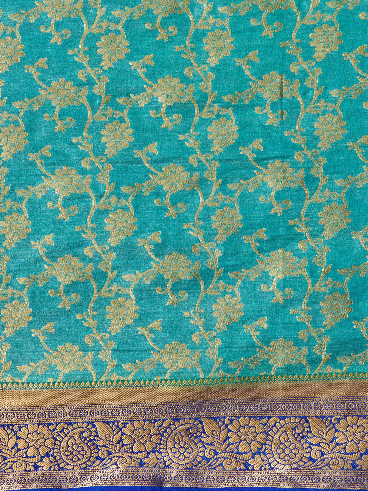 Mimosa Women's Woven Design Kanjivaram Style Art Silk Saree With Blouse Piece : SA0000375ANFREE