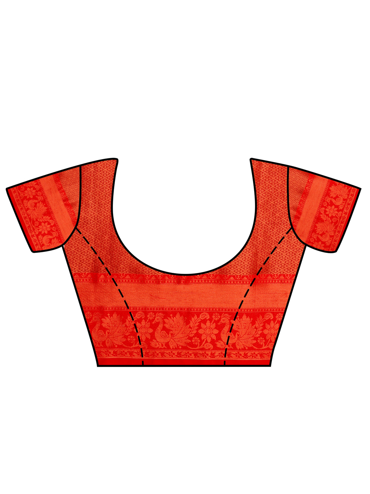 Mimosa Women's Woven Design Kanjivaram Art Silk Saree With Blouse Piece : SA0000913RB