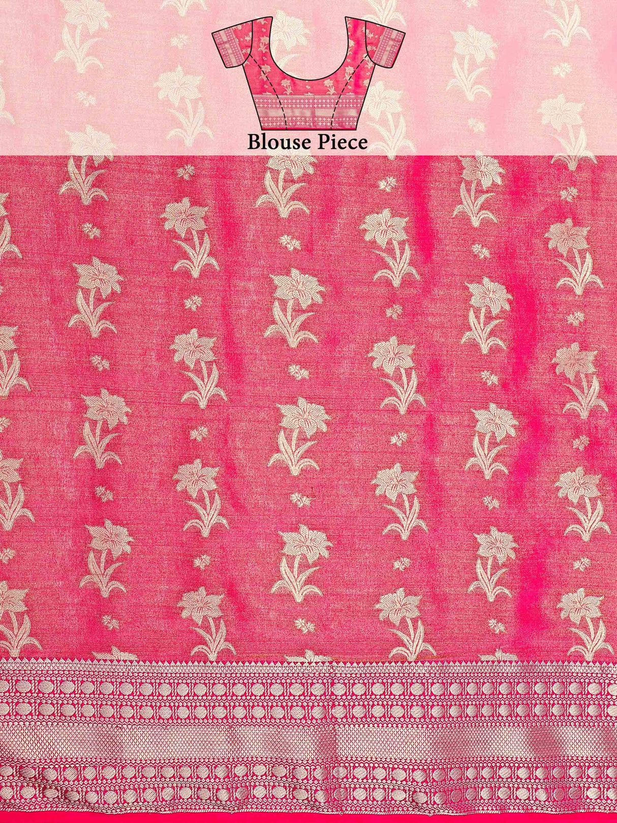 Mimosa Womens Art Silk Saree Kanjivaram Maroon Color