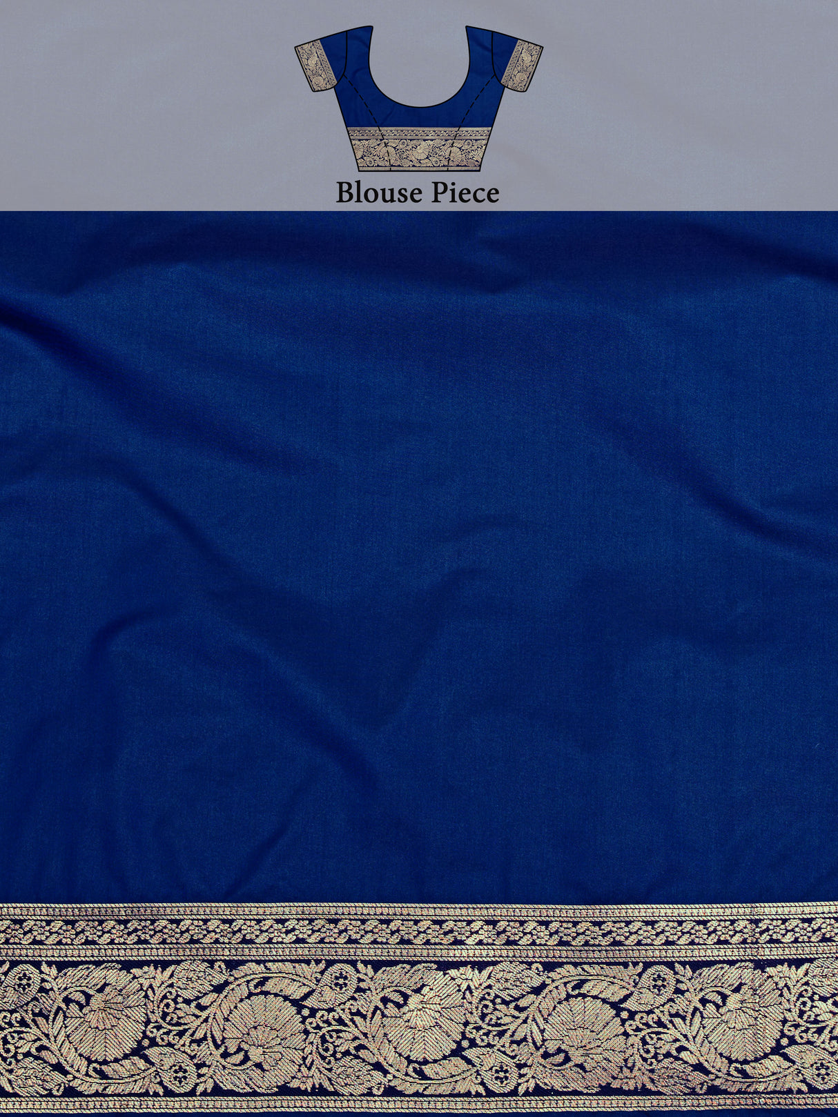 Mimosa Women's Woven Design Patola Style Art Silk Saree With Blouse Piece : SA00001389BLUFREE