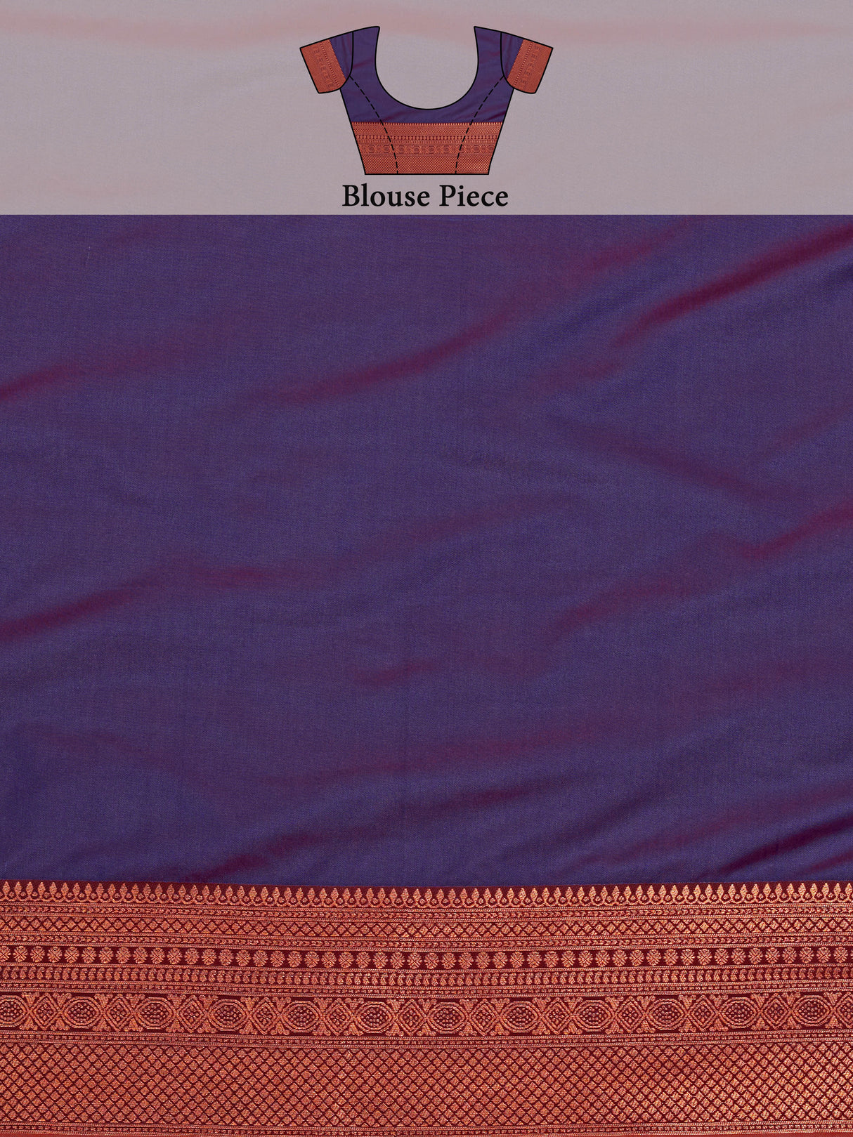 Mimosa Women's Woven Design Kanjivaram Style Art Silk Saree With Blouse Piece : SA00001385BRNFREE