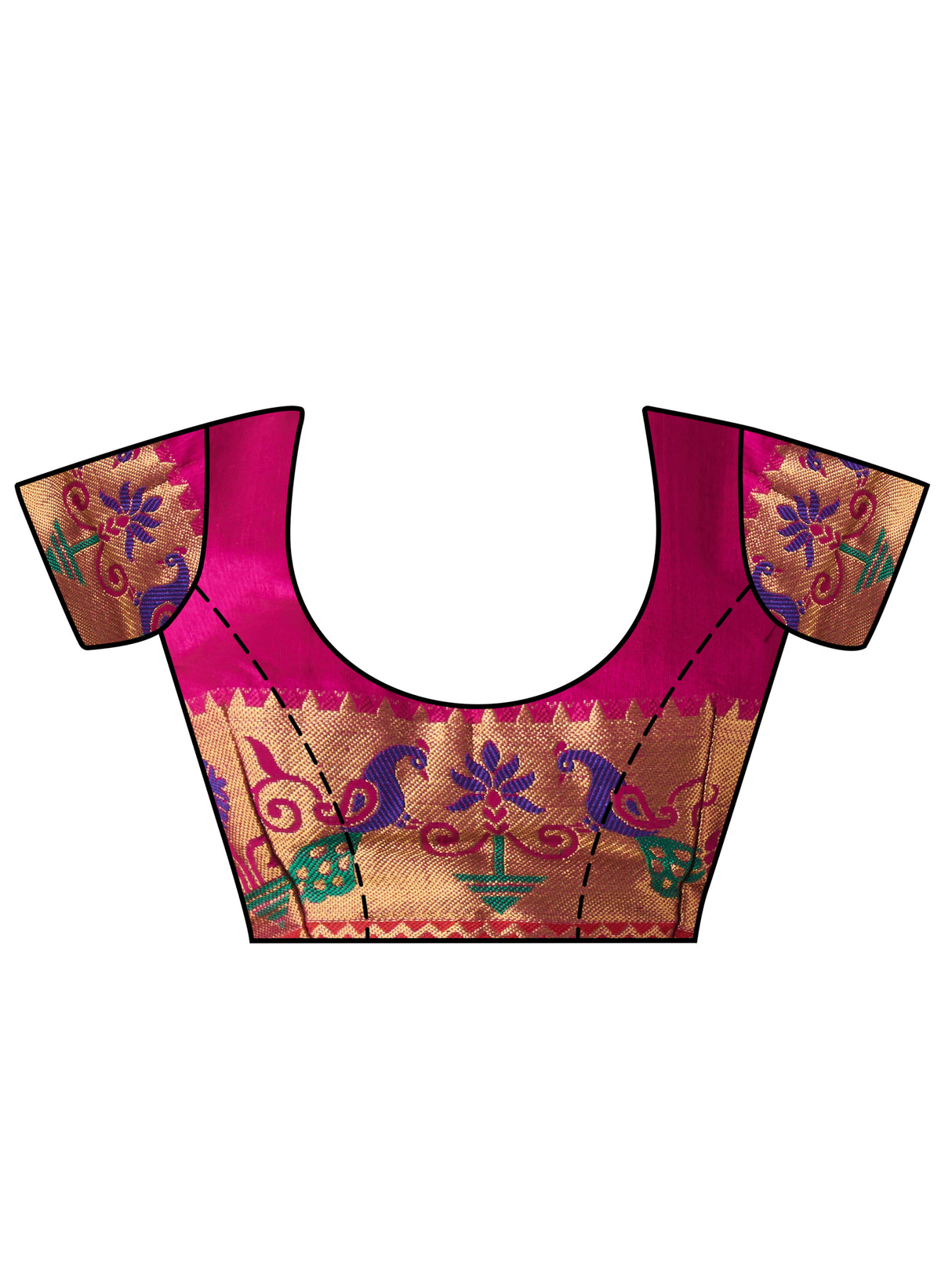 Mimosa Womens Art Silk Saree Kanjivaram Liril Color