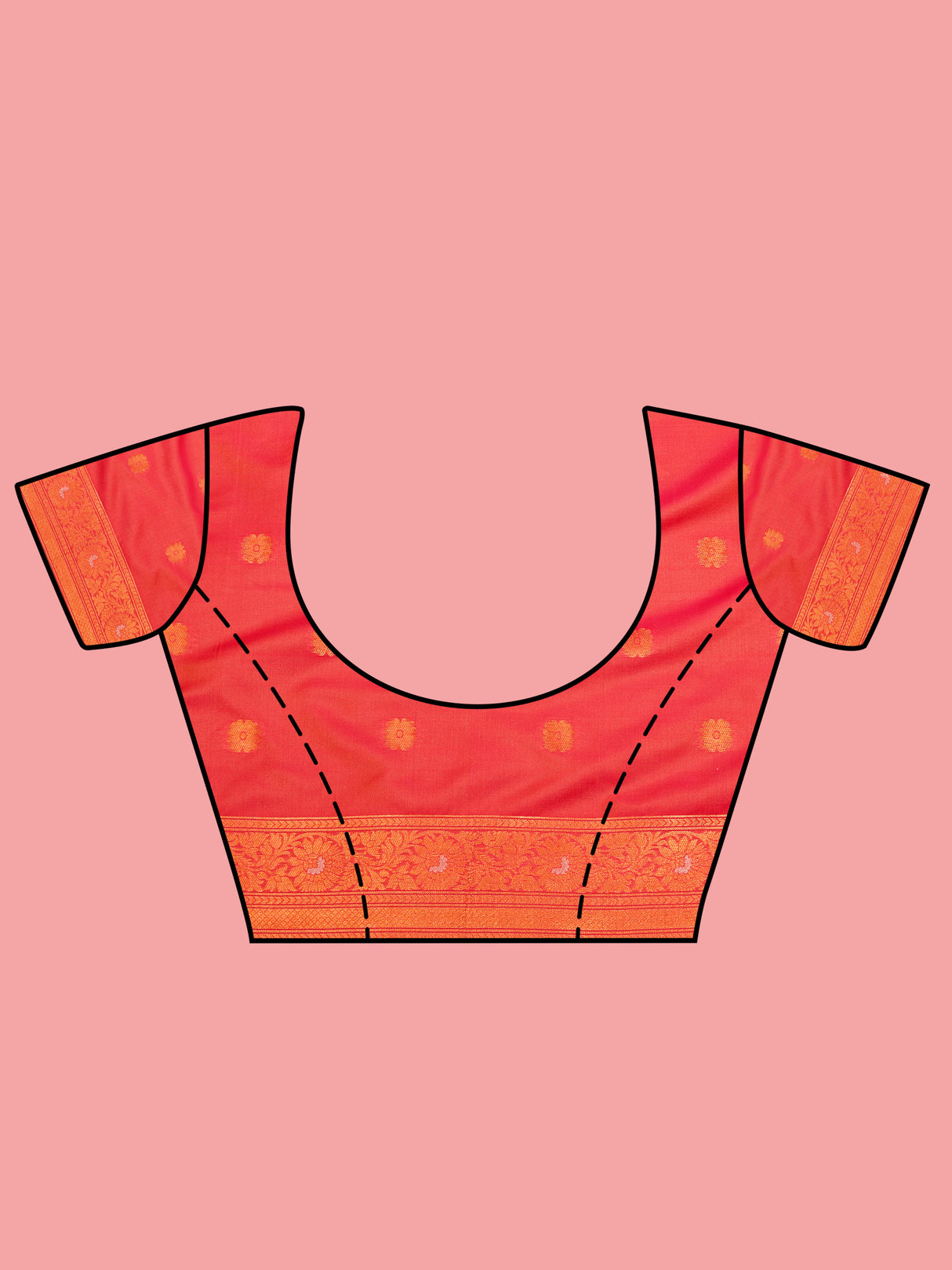 Mimosa Women's Woven Design Kanjivaram Style Art Silk Saree With Blouse Piece : SA00001375YLWFREE