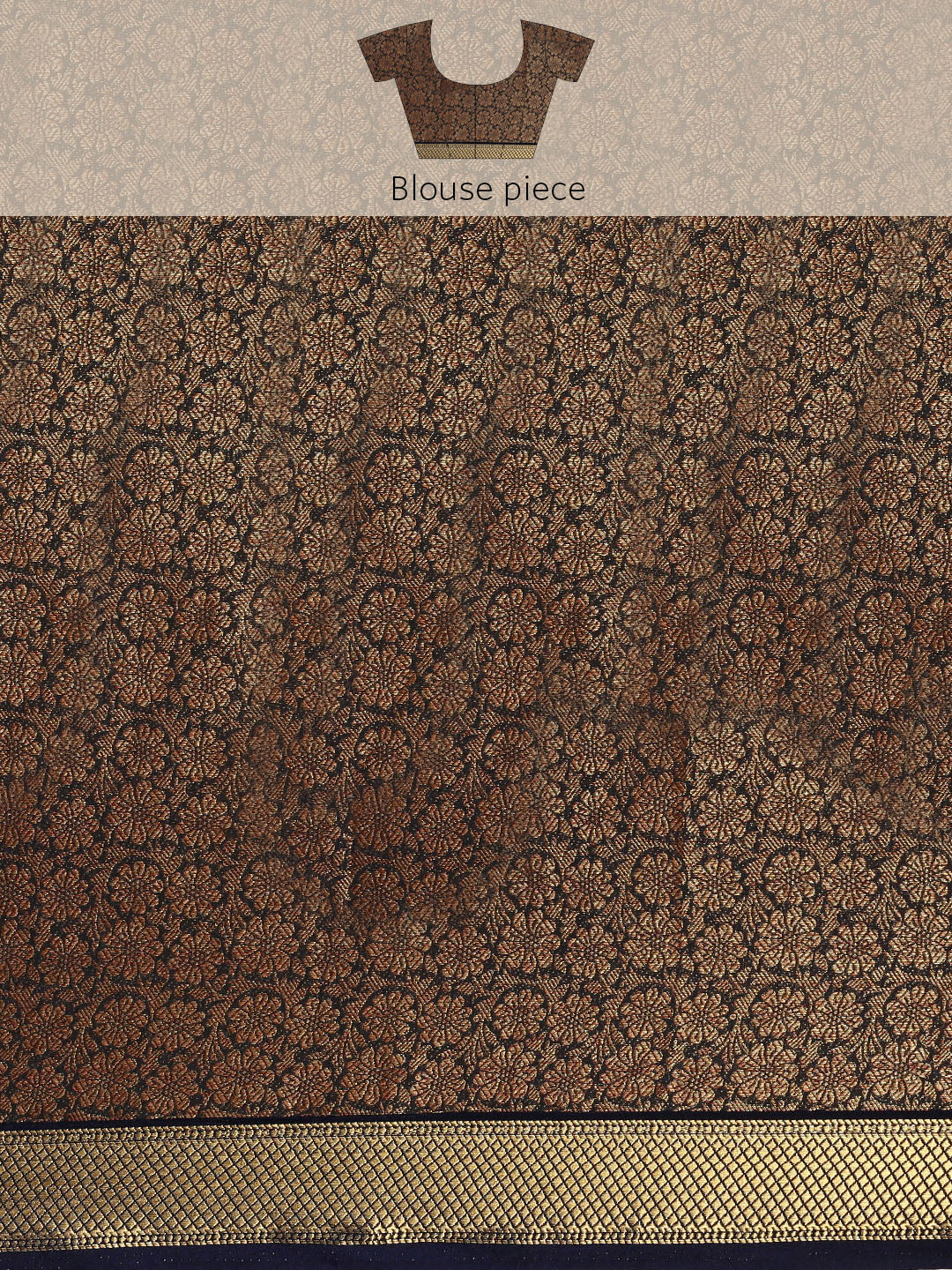 Mimosa Womens Art Silk Saree Kanjivaram Gajjari Color