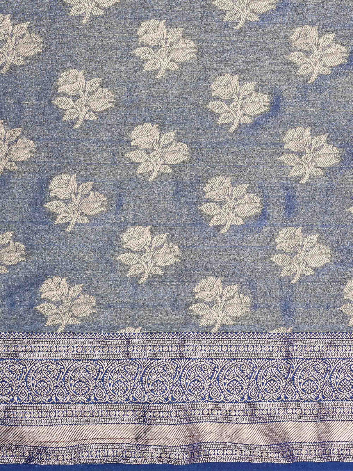 Mimosa Womens Art Silk Saree Kanjivaram Rama Color