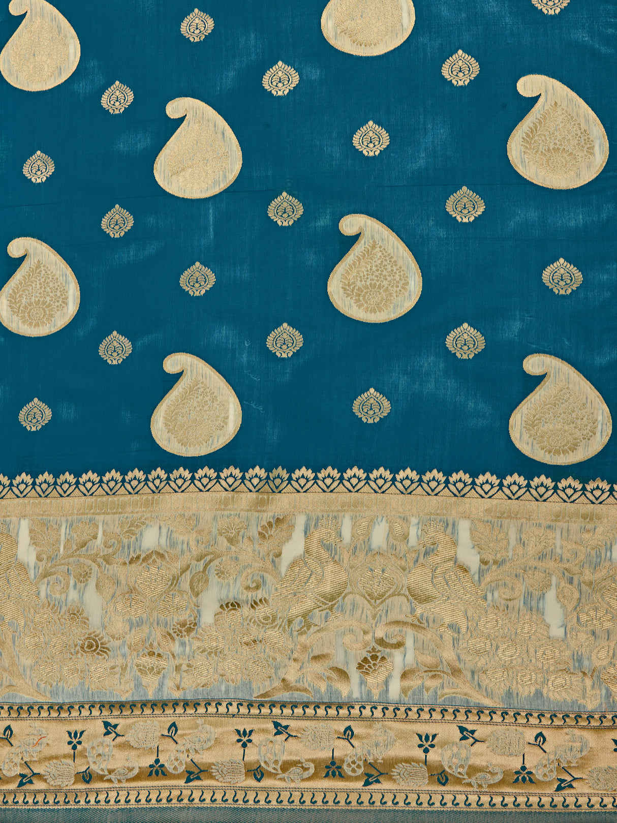 Mimosa Women's Woven Design Kanjivaram Art Silk Saree With Blouse Piece : SA00001246IBFREE