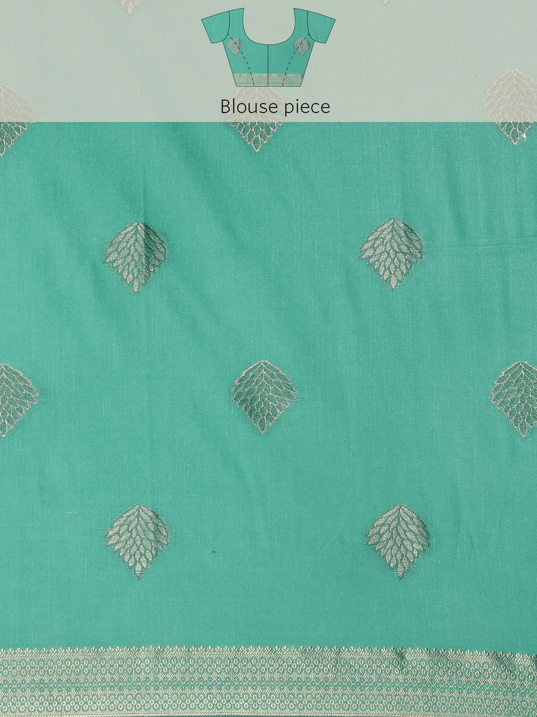 Mimosa Womens Art Silk Saree Kanjivaram Royal Blue Color