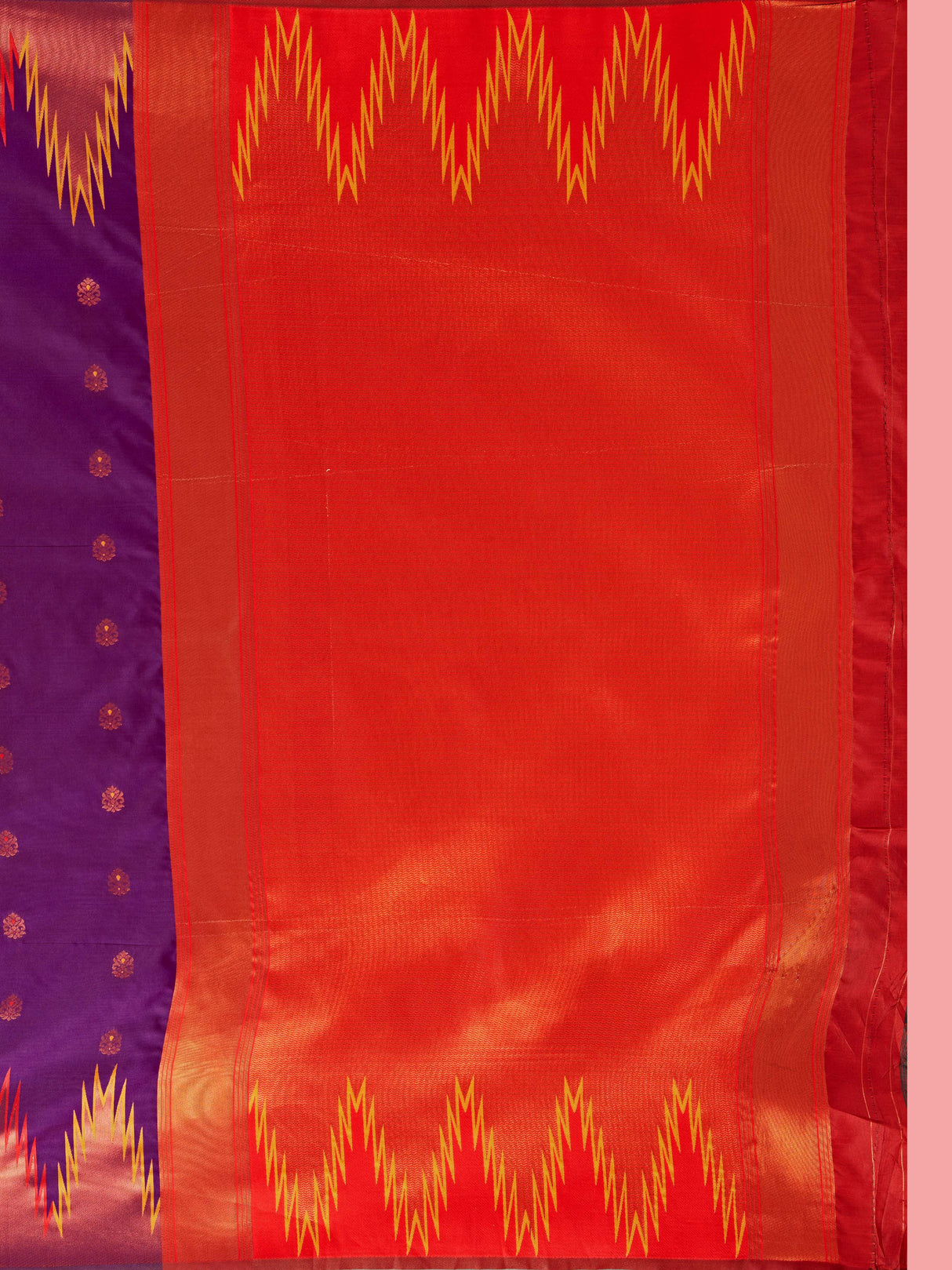 Mimosa Women's Woven Design Kanjivaram Style Art Silk Saree With Blouse Piece : SA00001386PRFREE
