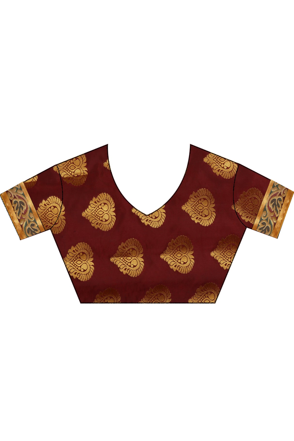 Mimosa Womens Art Silk Saree Kanjivaram Mustard Color