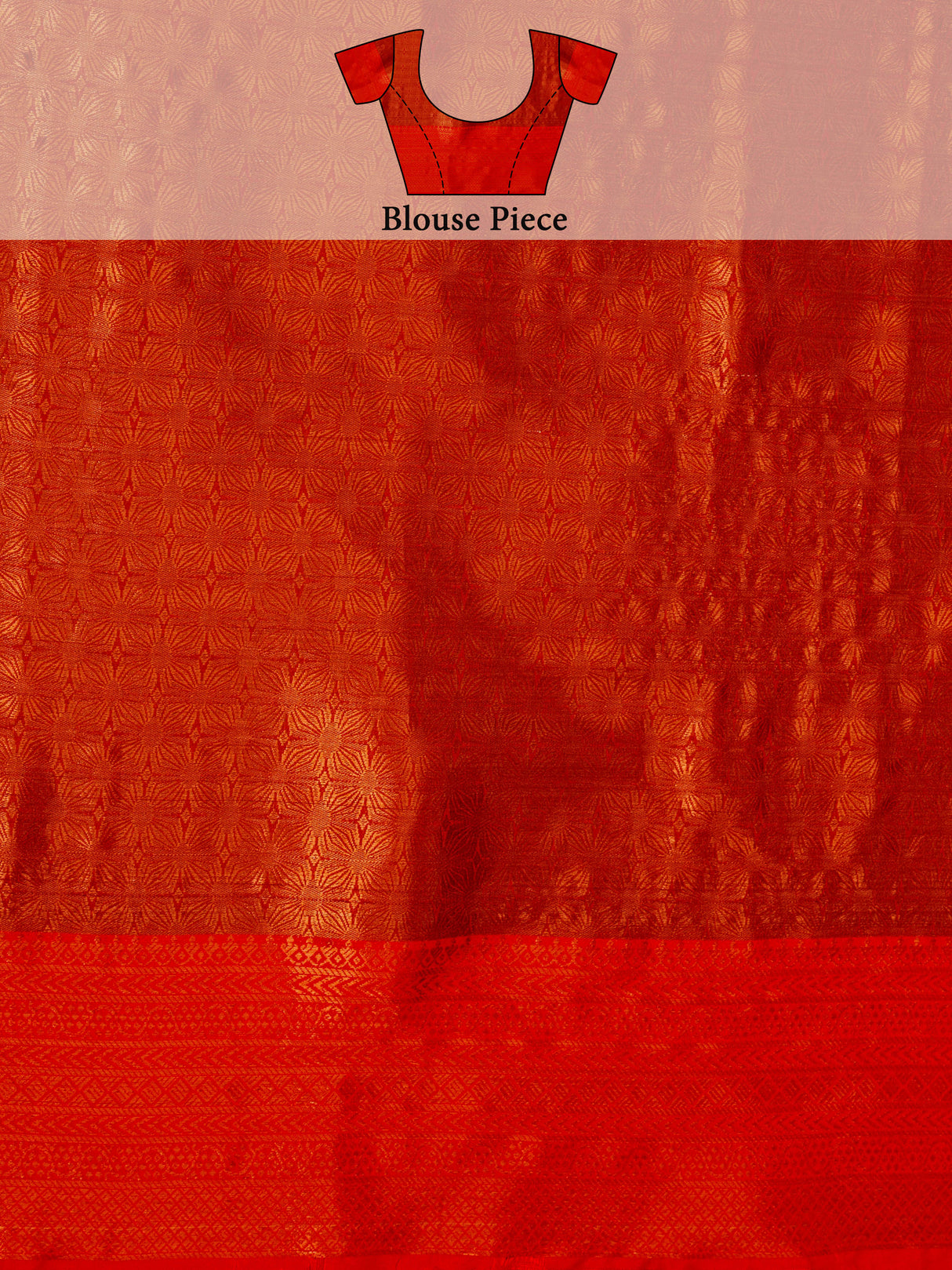 Mimosa Women's Woven Design Kanjivaram Style Art Silk Saree With Blouse Piece : SA00001290GRNFREE