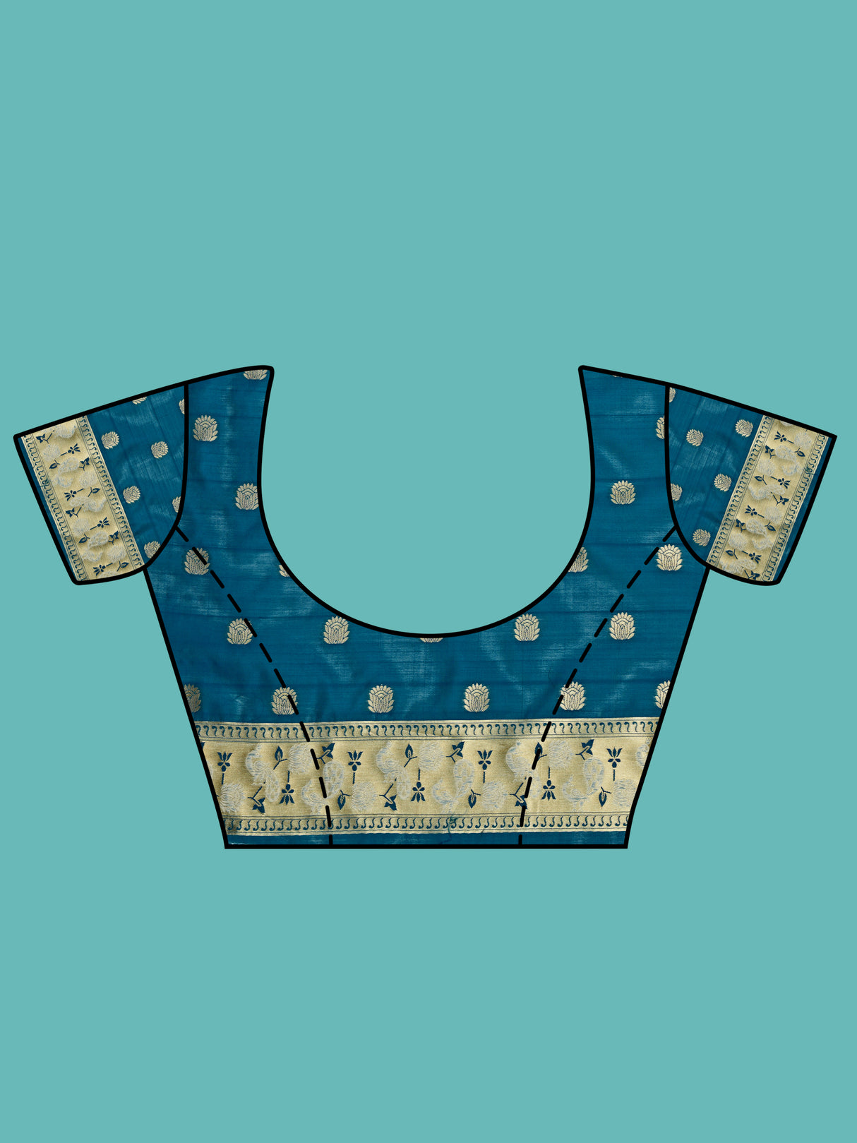 Mimosa Women's Woven Design Kanjivaram Art Silk Saree With Blouse Piece : SA00001246IBFREE