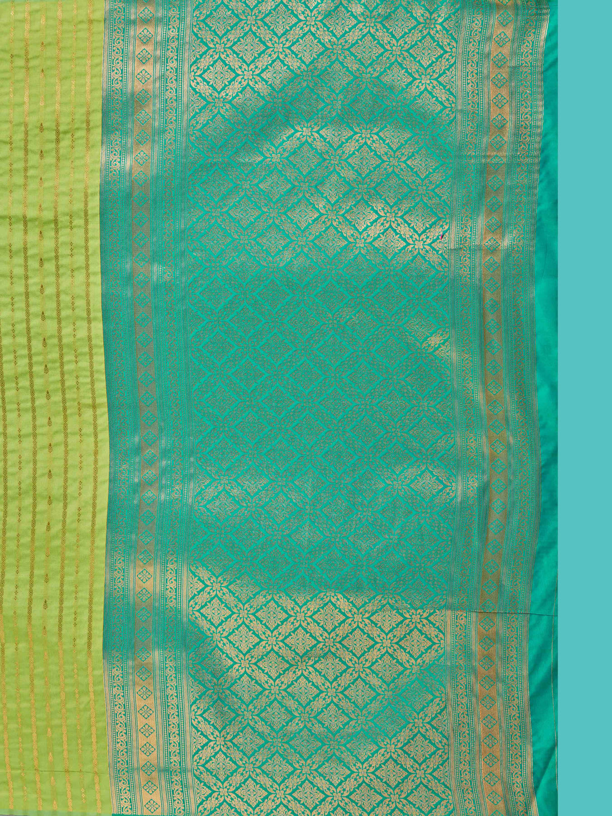 Mimosa Women's Woven Design Kanjivaram Style Art Silk Saree With Blouse Piece : SA00001374OLFREE