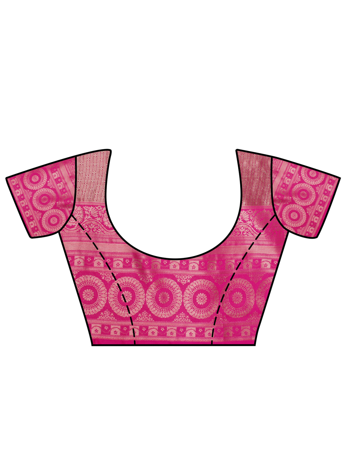 Mimosa Women's Woven Design Kanjivaram Art Silk Saree With Blouse Piece : SA0000912SF