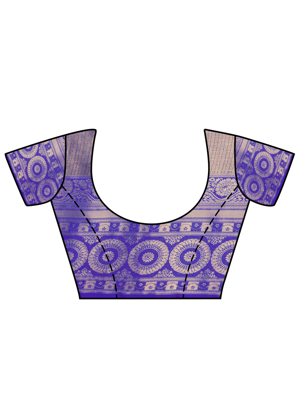 Mimosa Women's Woven Design Kanjivaram Art Silk Saree With Blouse Piece : SA0000912RN