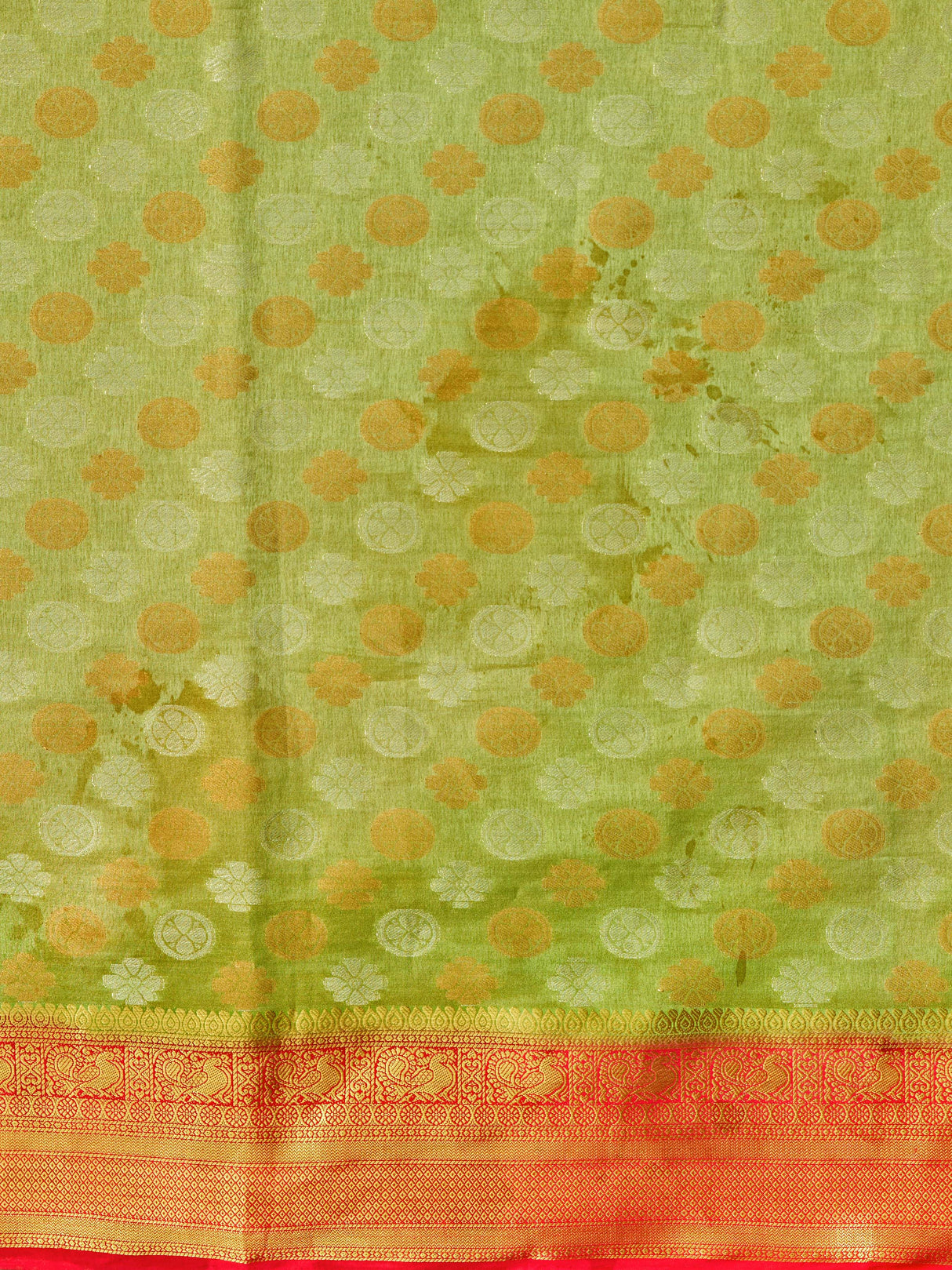 Mimosa Women's Woven Design Kanjivaram Style Art Silk Saree With Blouse Piece : SA0000410PSFREE