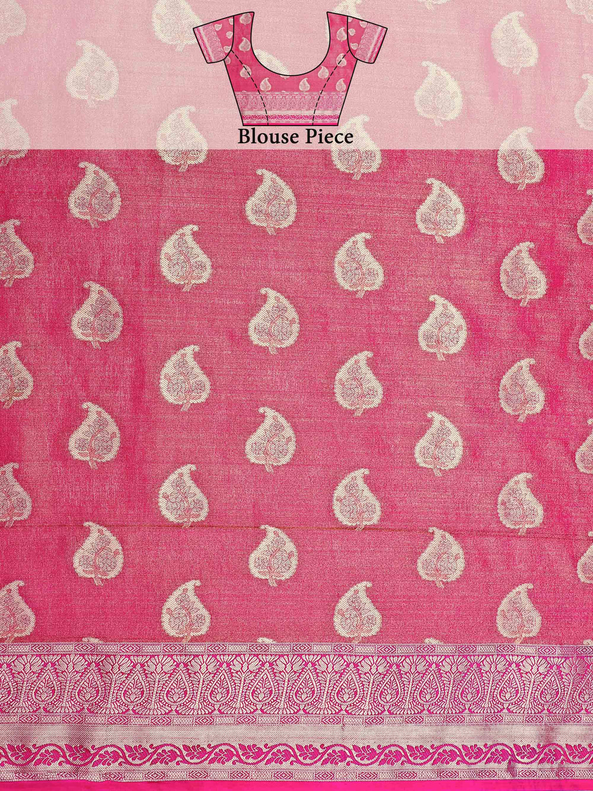 Mimosa Womens Art Silk Saree Kanjivaram Royal Blue Color