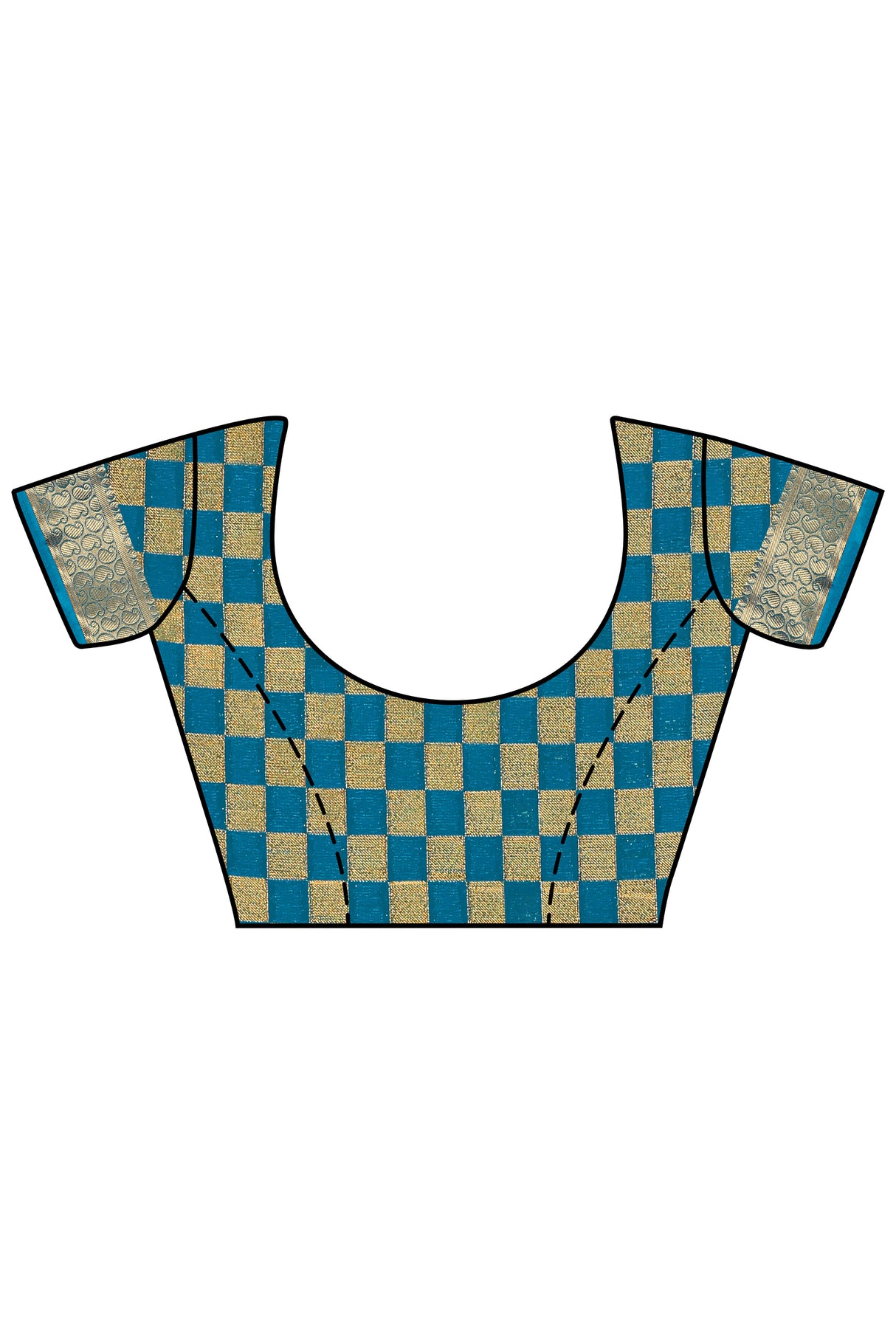 Mimosa Womens Crepe Saree Mysore Silk Gold Color