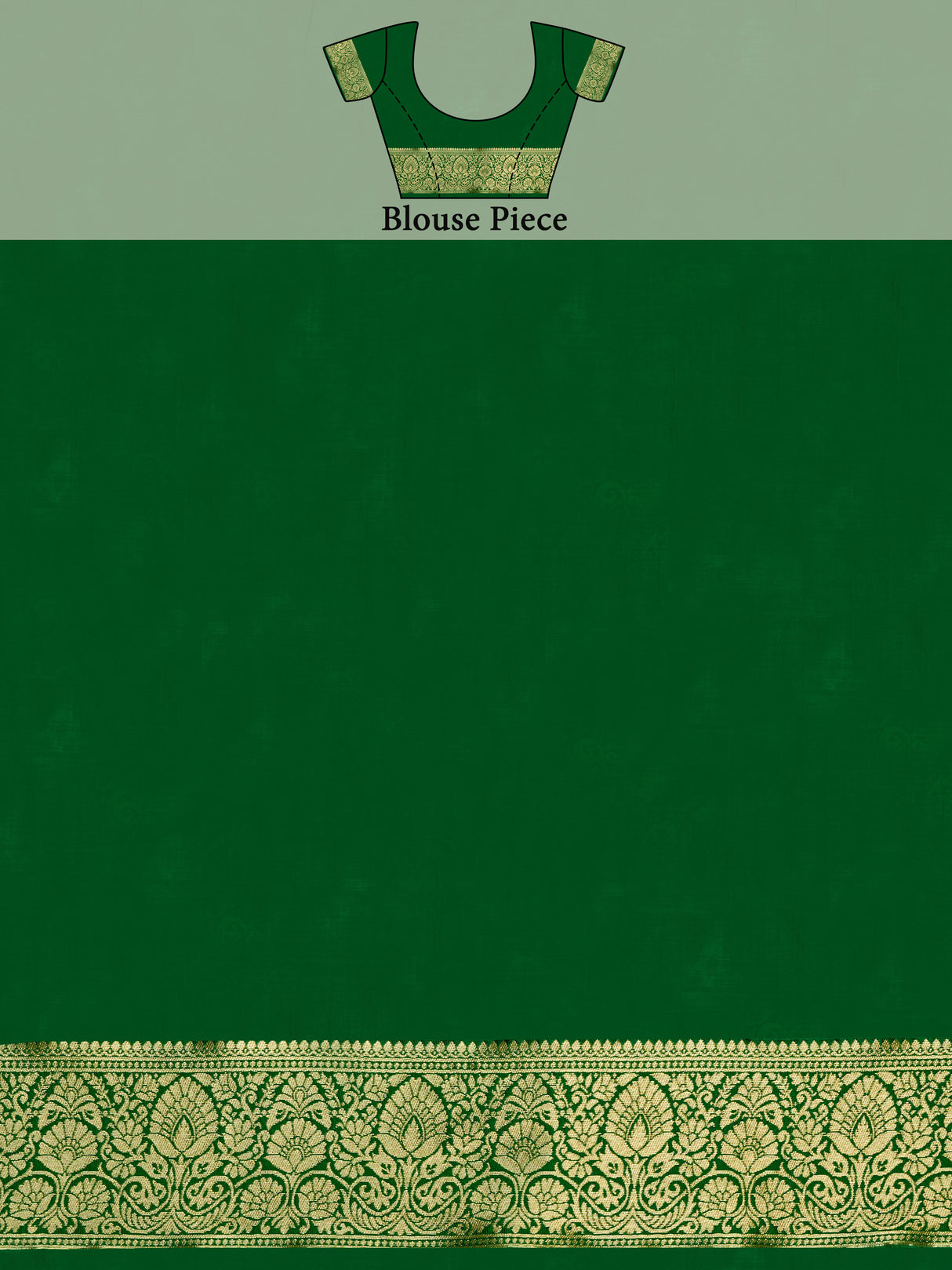 Mimosa Women's Woven Design Kanjivaram Linen Saree With Blouse Piece : SA00001245PSFREE