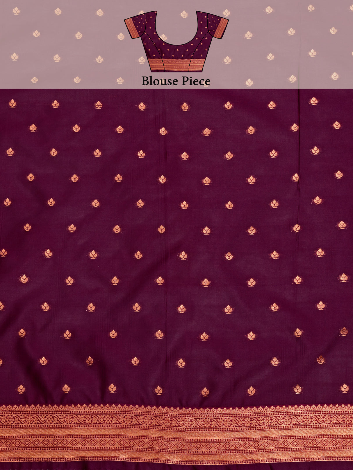 Mimosa Women's Woven Design Kanjivaram Style Art Silk Saree With Blouse Piece : SA00001252OLFREE