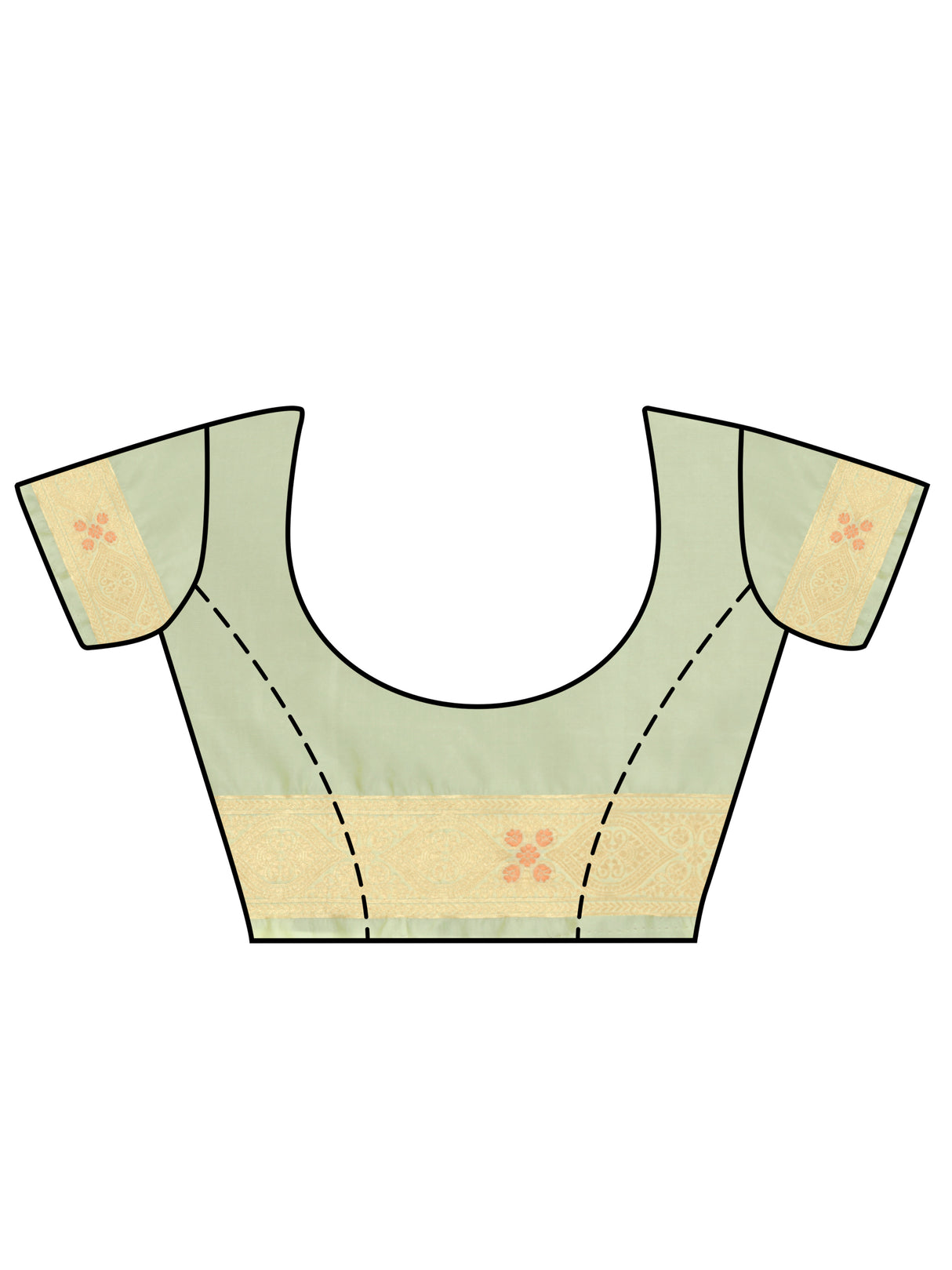 Mimosa Women's Woven Design Kanjivaram Art Silk Saree With Blouse Piece : SA0000904PS