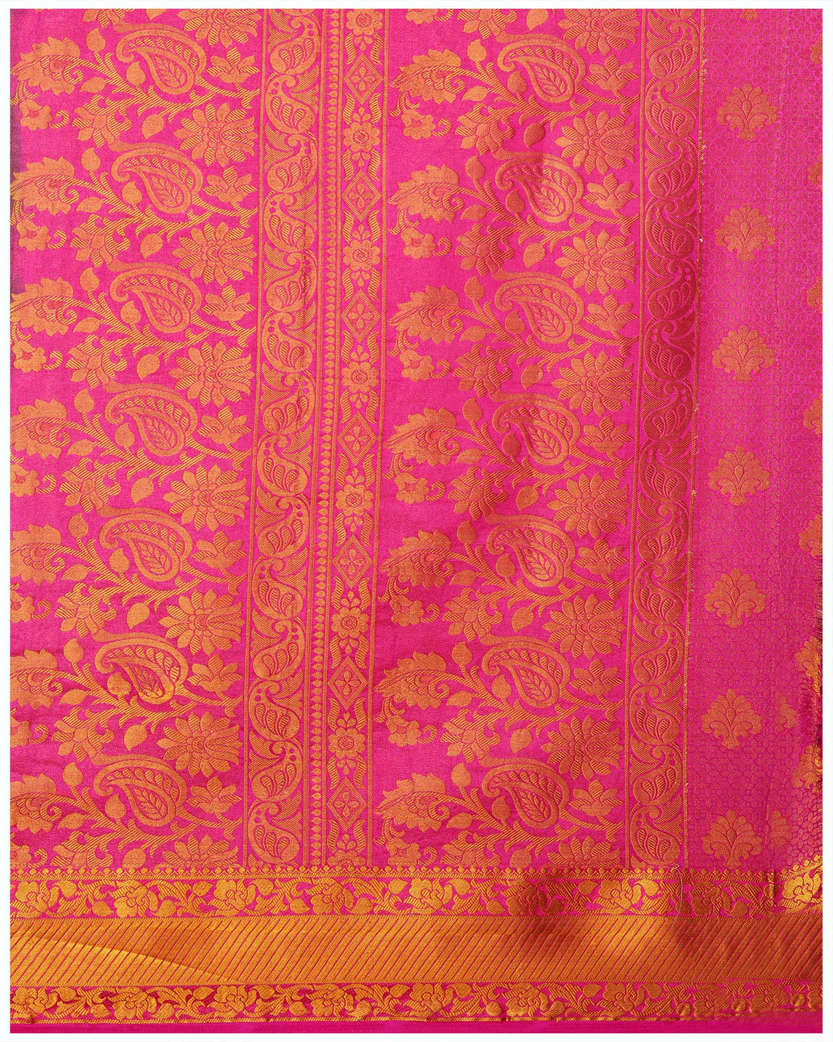 Mimosa Womens Art Silk Saree Kanjivaram Green Color