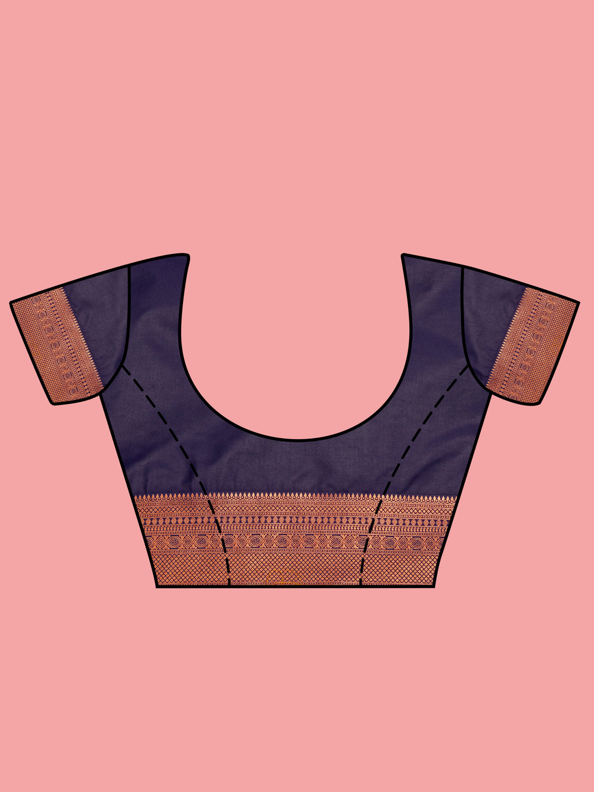 Mimosa Women's Woven Design Kanjivaram Style Art Silk Saree With Blouse Piece : SA00001385MSFREE