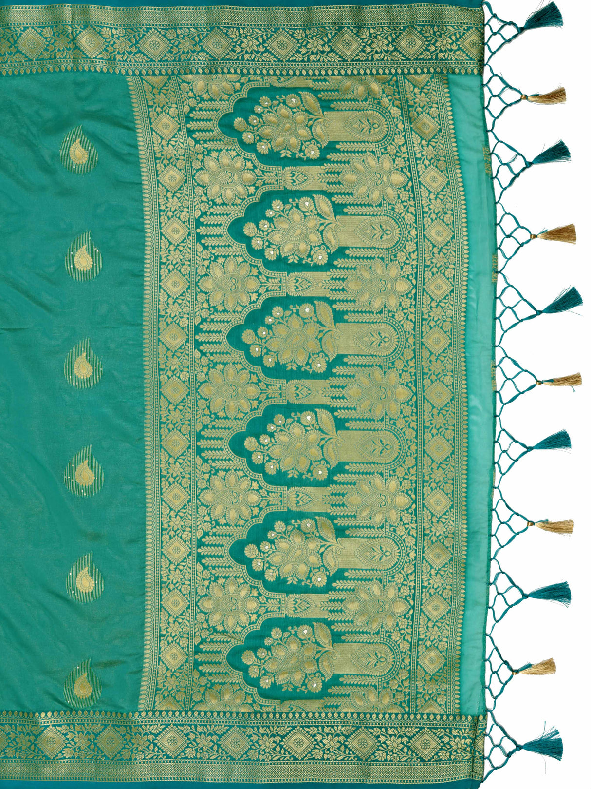 Mimosa Women's Woven Design Kanjivaram Art Silk Saree With Blouse Piece : SA0000944SF