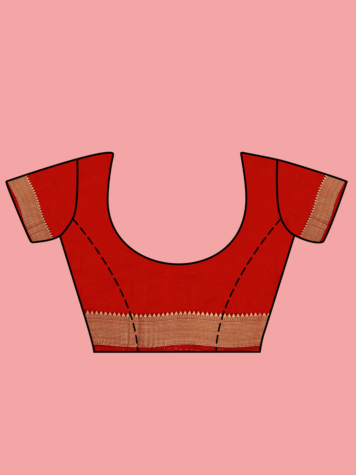 Mimosa Women's Woven Design Kanjivaram Linen Saree With Blouse Piece : SA00001233PCFREE