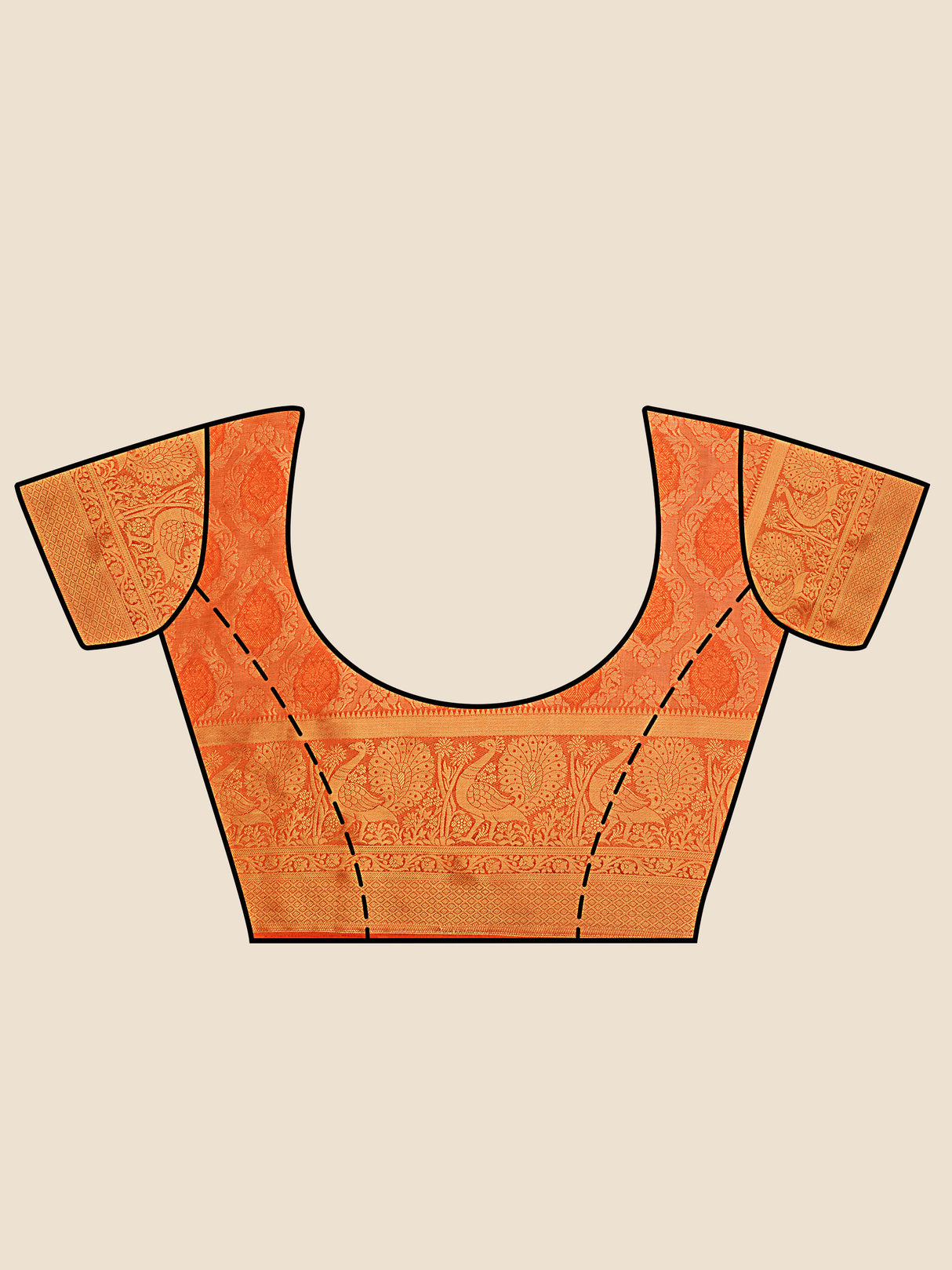 Mimosa Womens Art Silk Saree Kanjivaram Yellow Color