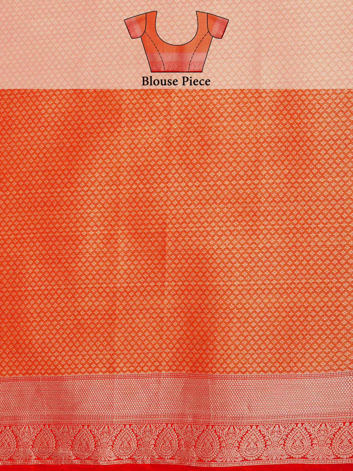 Mimosa Women's Woven Design Kanjivaram Style Art Silk Saree With Blouse Piece : SA0000385RBFREE