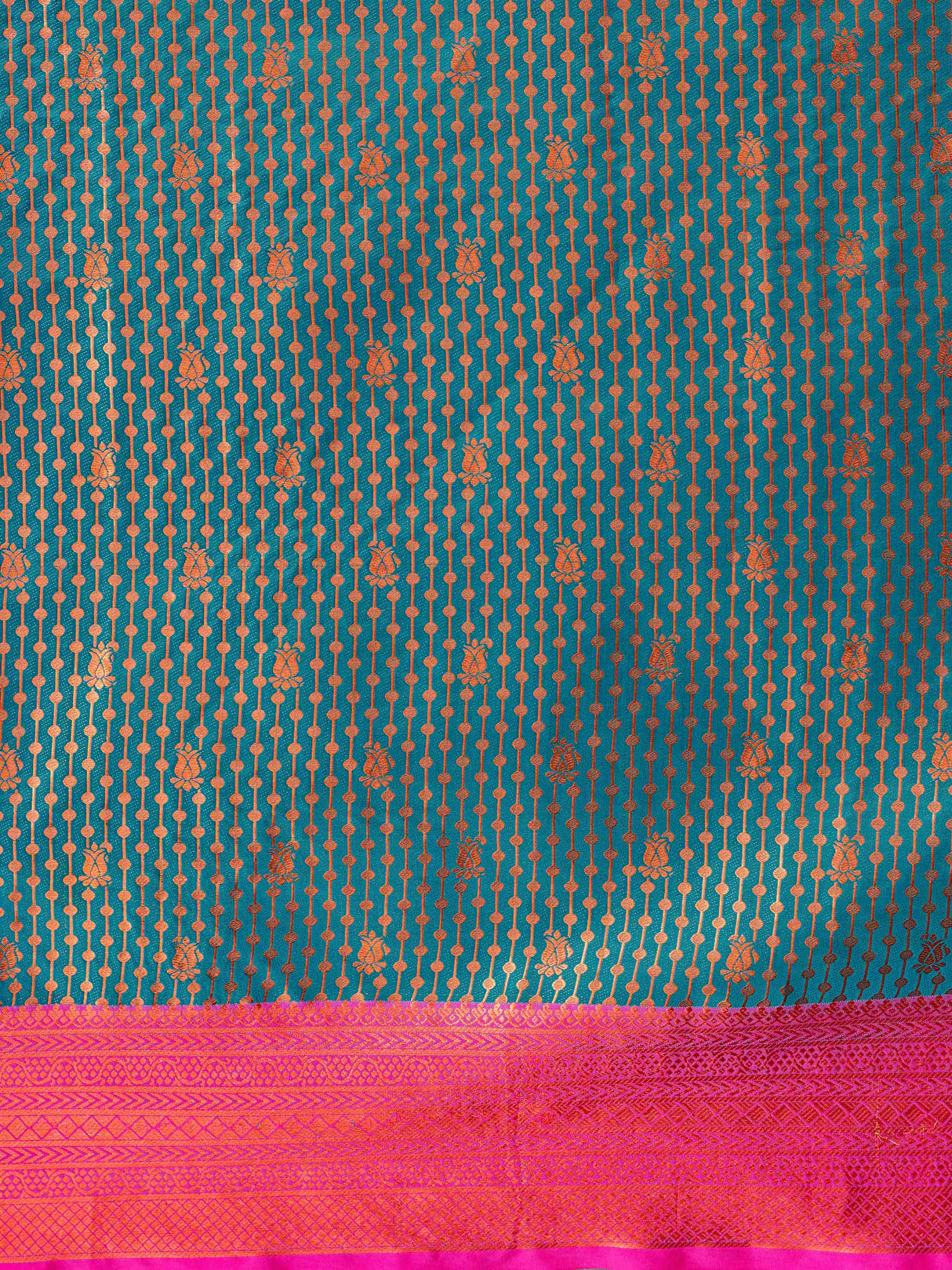 Mimosa Women's Woven Design Kanjivaram Style Art Silk Saree With Blouse Piece : SA00001290RMFREE