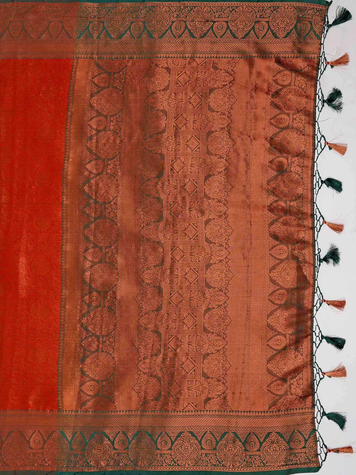 Mimosa Women's Woven Design Kanjivaram Art Silk Saree With Blouse Piece : SA0000915MR