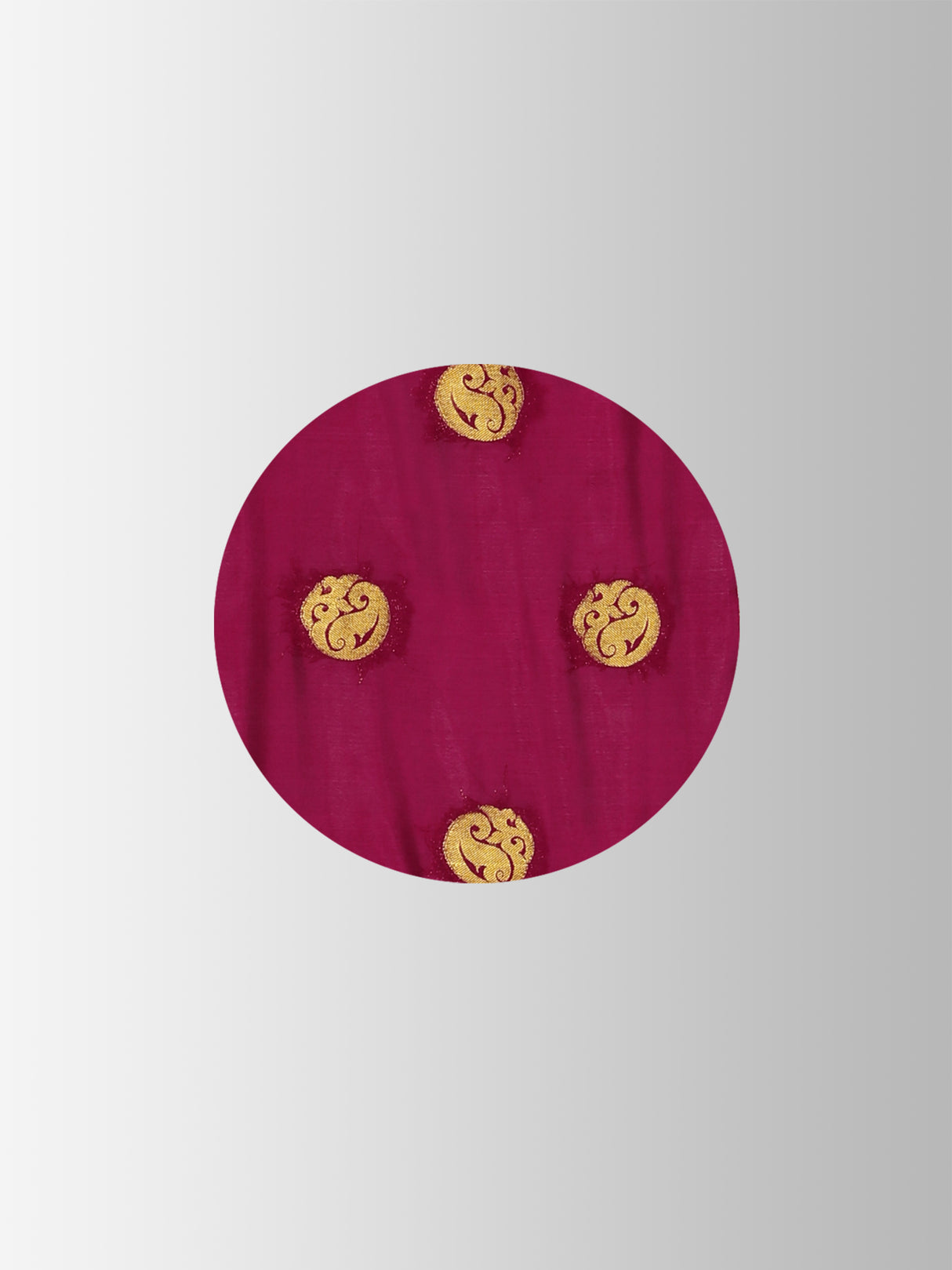 Mimosa Womens Crepe Saree Mysore Silk Wine Color