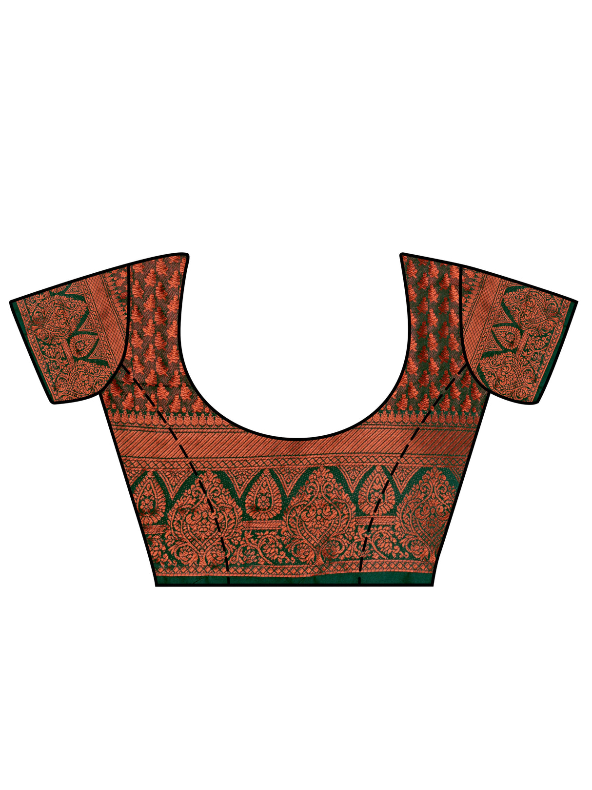 Mimosa Women's Woven Design Kanjivaram Art Silk Saree With Blouse Piece : SA0000915MR