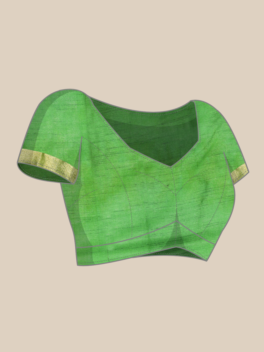 Mimosa Womens Art Silk Saree Kanjivaram Mustard Color