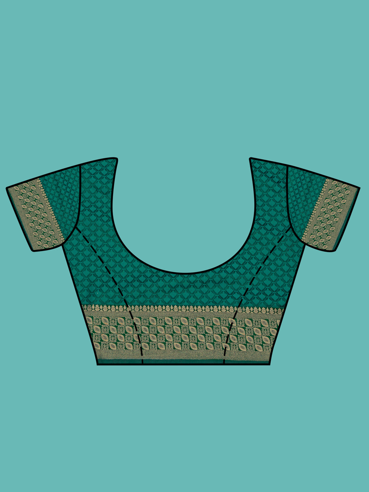 Mimosa Women's Woven Design Kanjivaram Art Silk Saree With Blouse Piece : SA00001221ANFREE