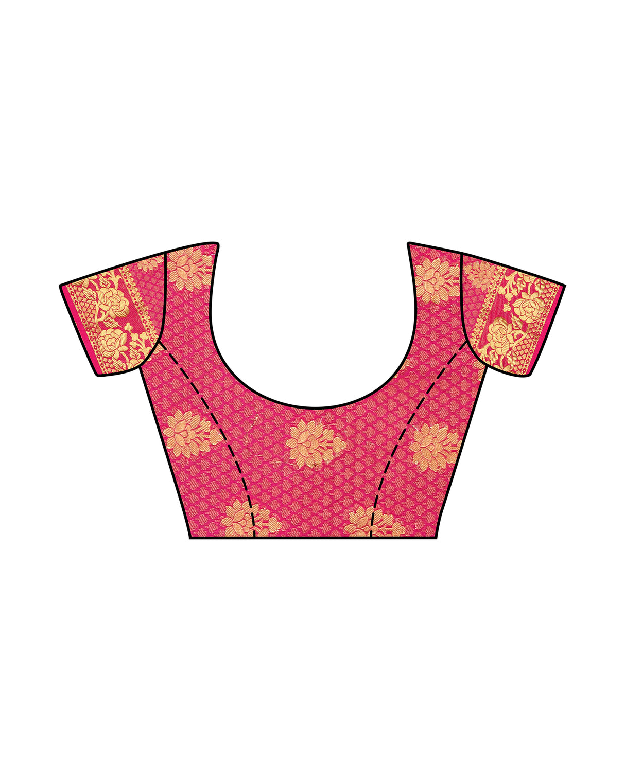 Mimosa Womens Art Silk Saree Kanjivaram Halfwhite Color