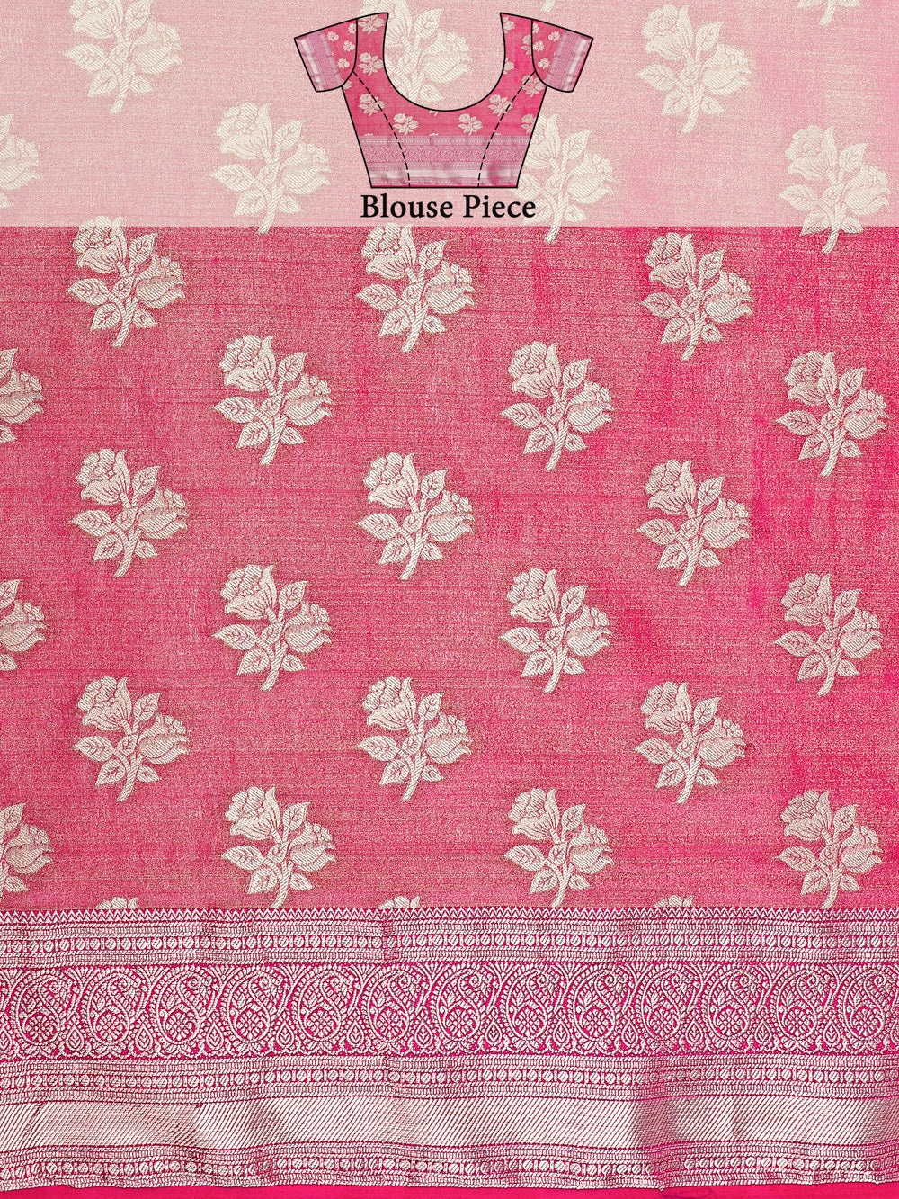 Mimosa Womens Art Silk Saree Kanjivaram Navy Blue Color