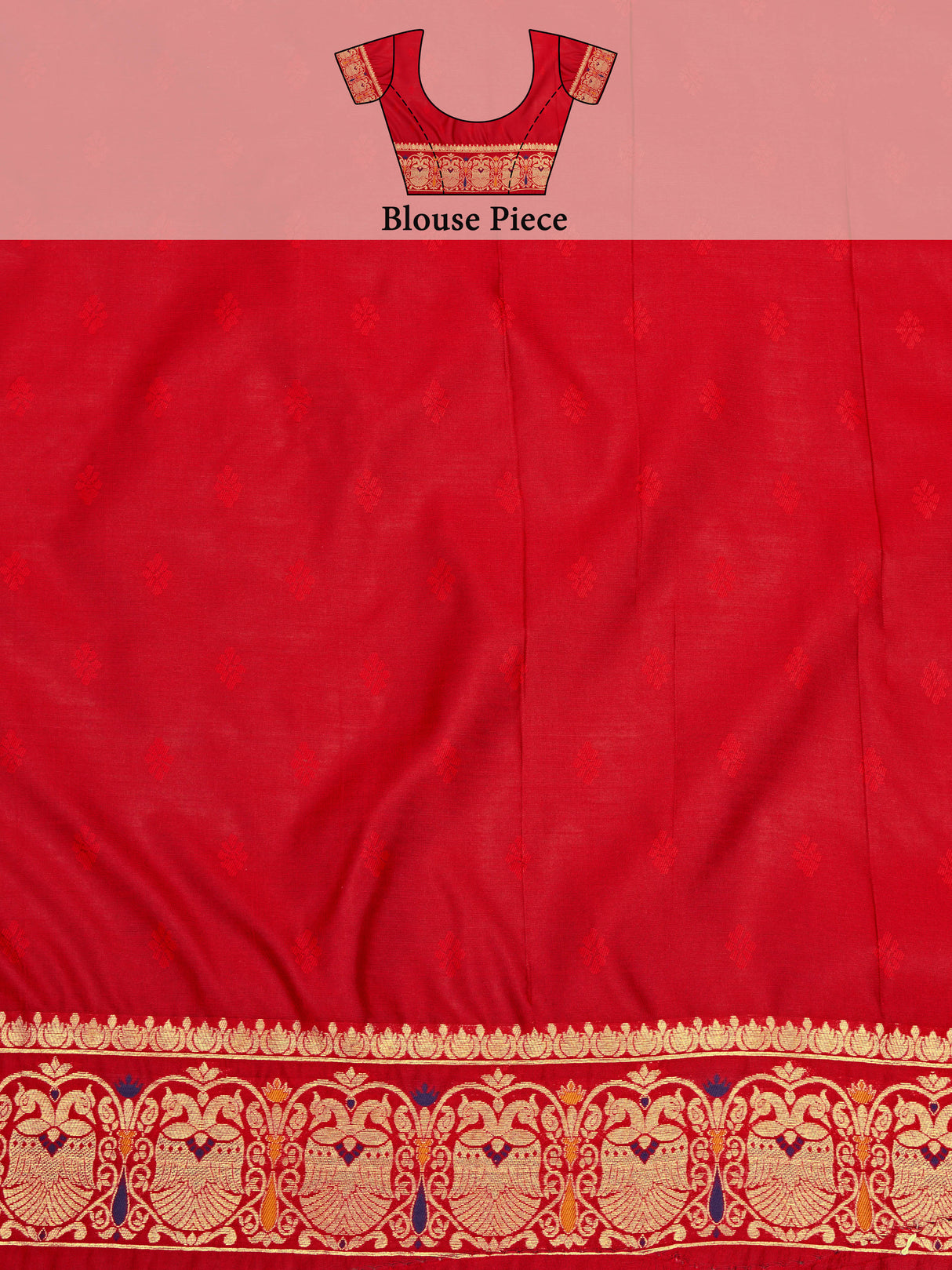 Mimosa Women's Woven Design Patola Style Art Silk Saree With Blouse Piece : SA00001342NVFREE