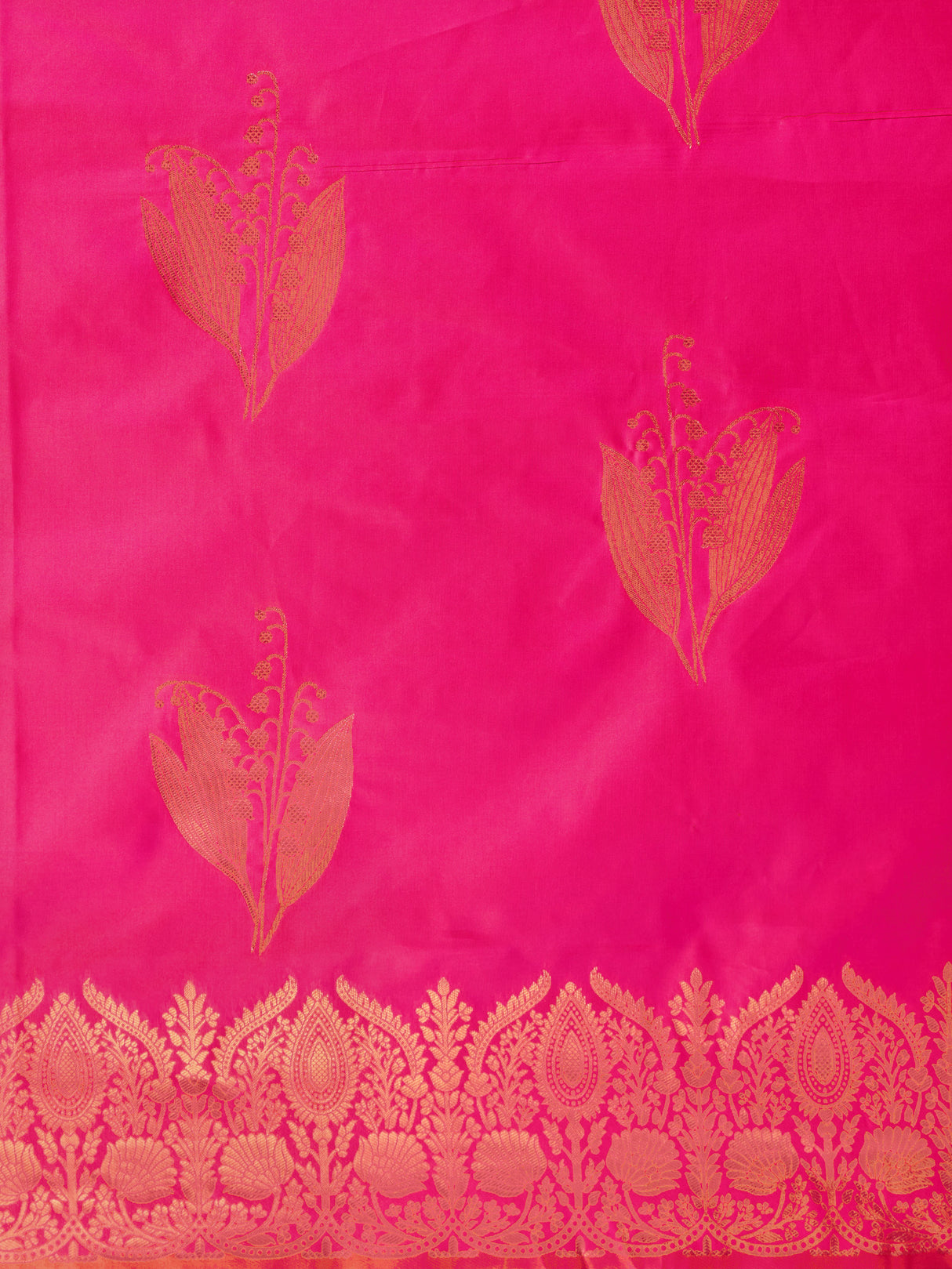 Mimosa Women's Woven Design Kanjivaram Style Art Silk Saree With Blouse Piece : SA00001382RNFREE