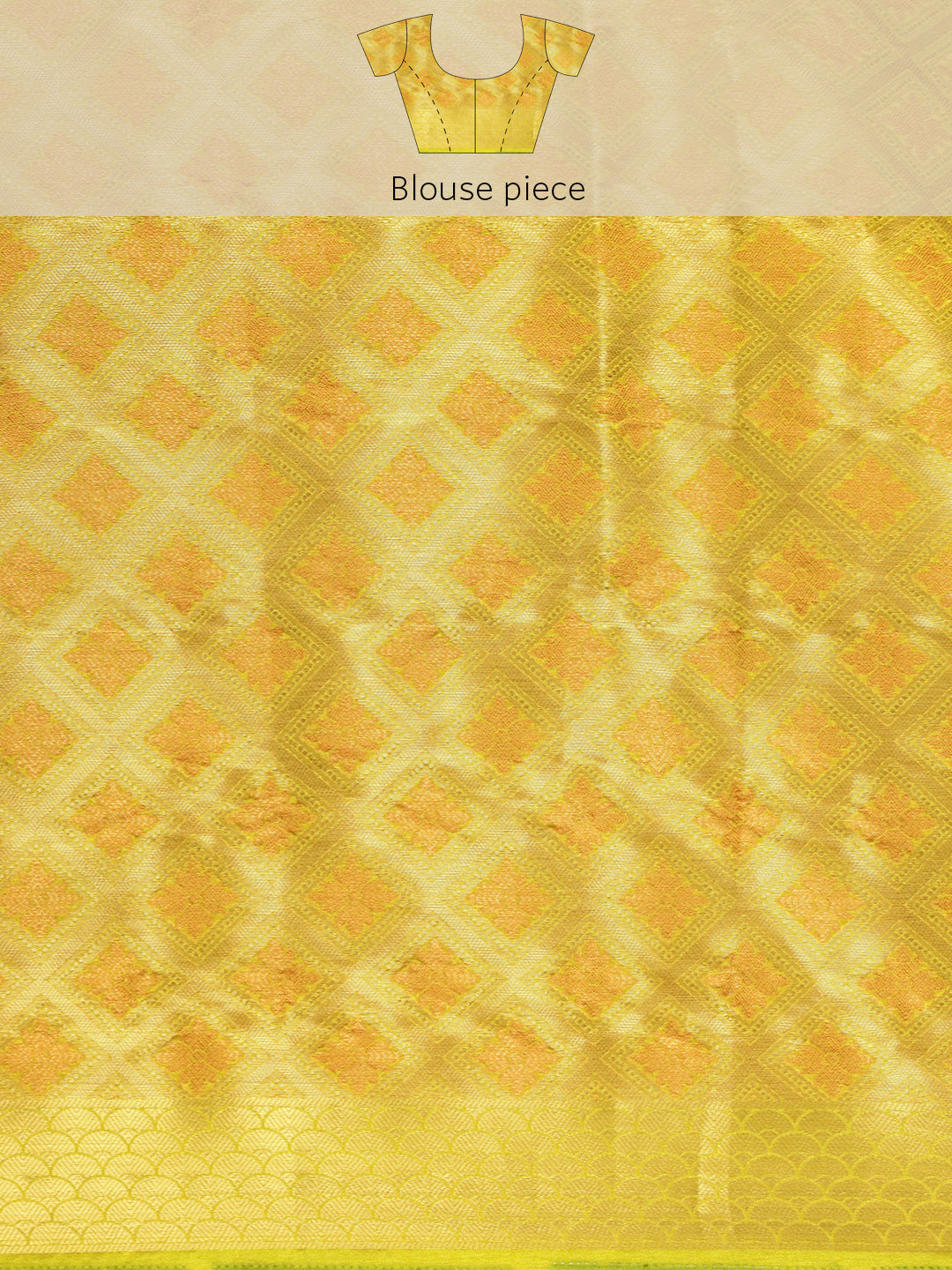 Mimosa Womens Art Silk Saree Kanjivaram Olive Color