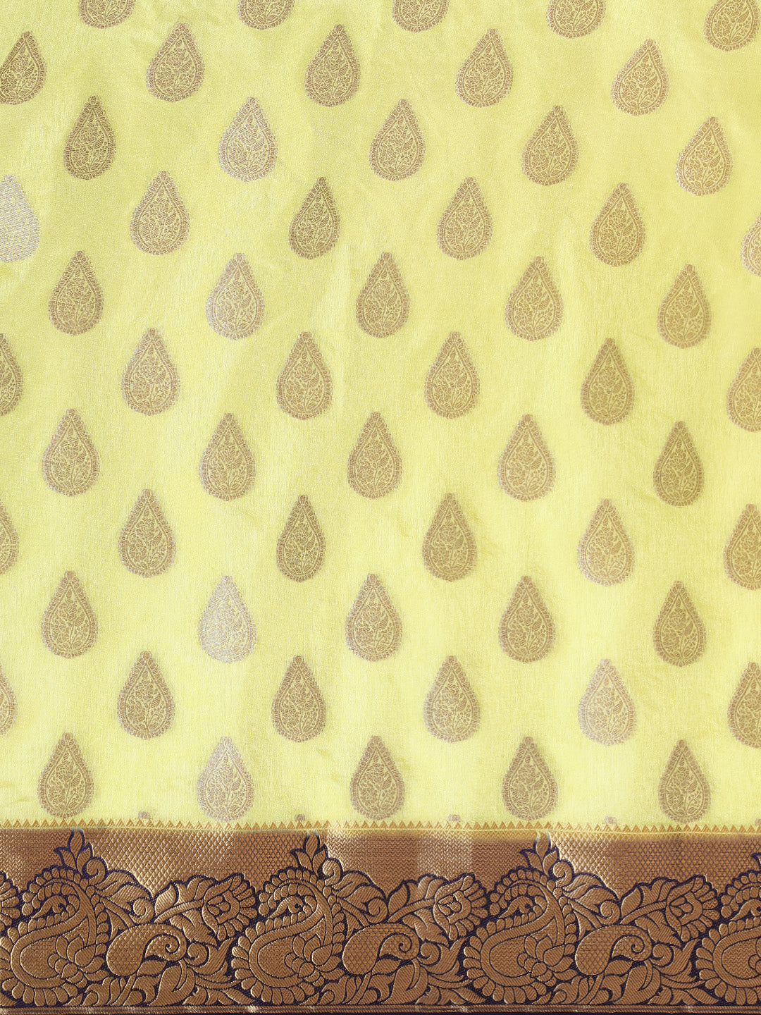 Mimosa Womens Art Silk Saree Kanjivaram Pista Color