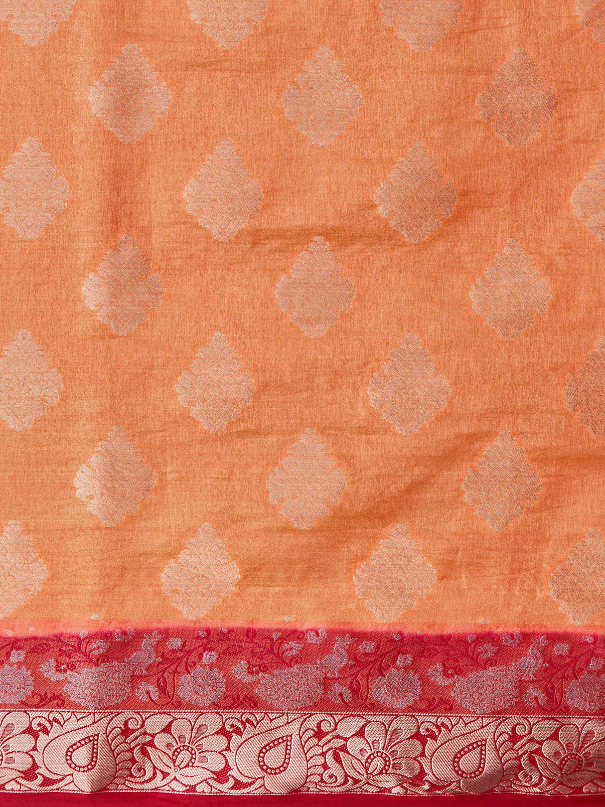 Mimosa Women's Woven Design Kanjivaram Style Art Silk Saree With Blouse Piece : SA0000393PCFREE