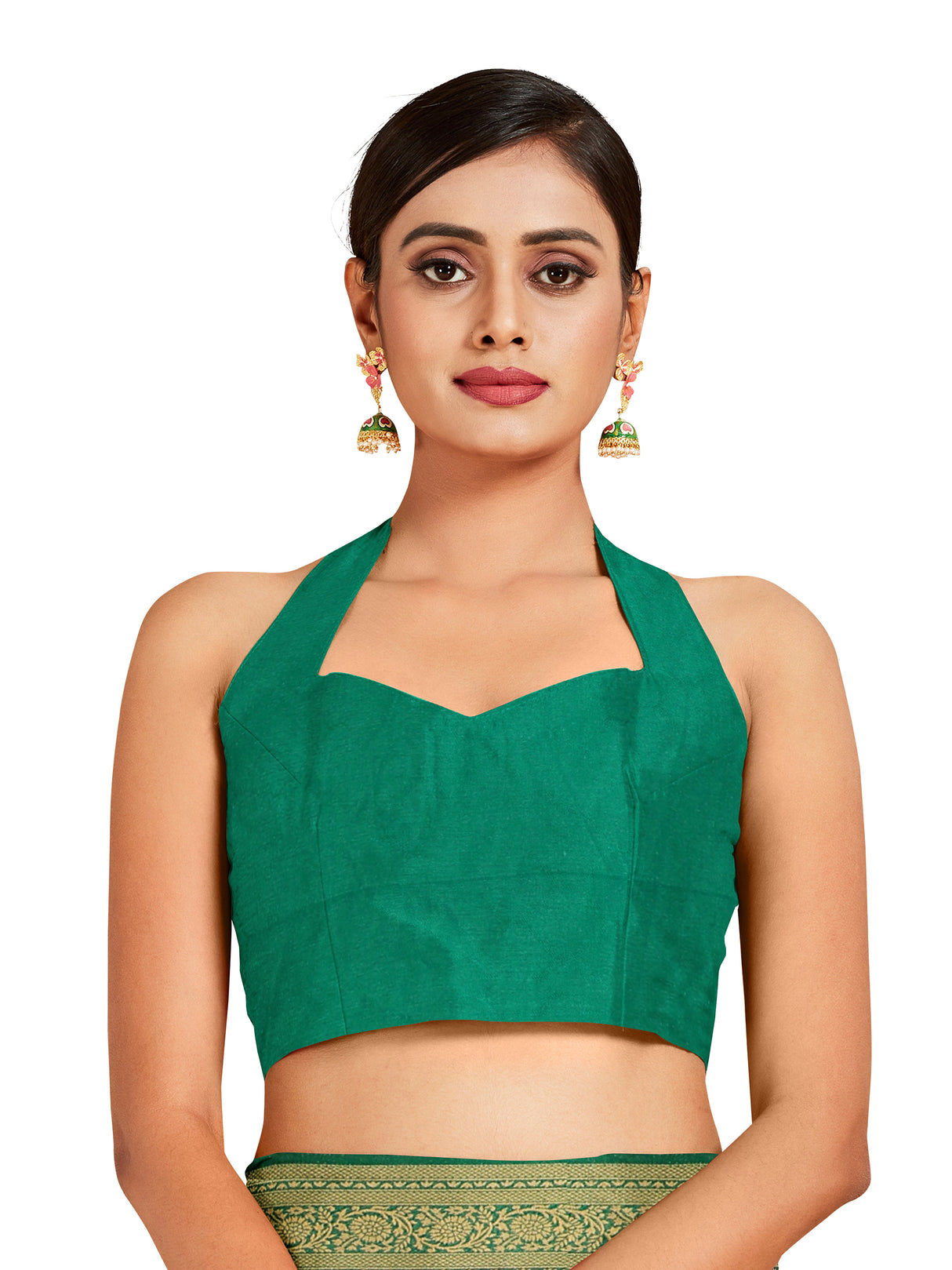 Mimosa Womens Art Silk Saree Kanjivaram Royal Blue Color