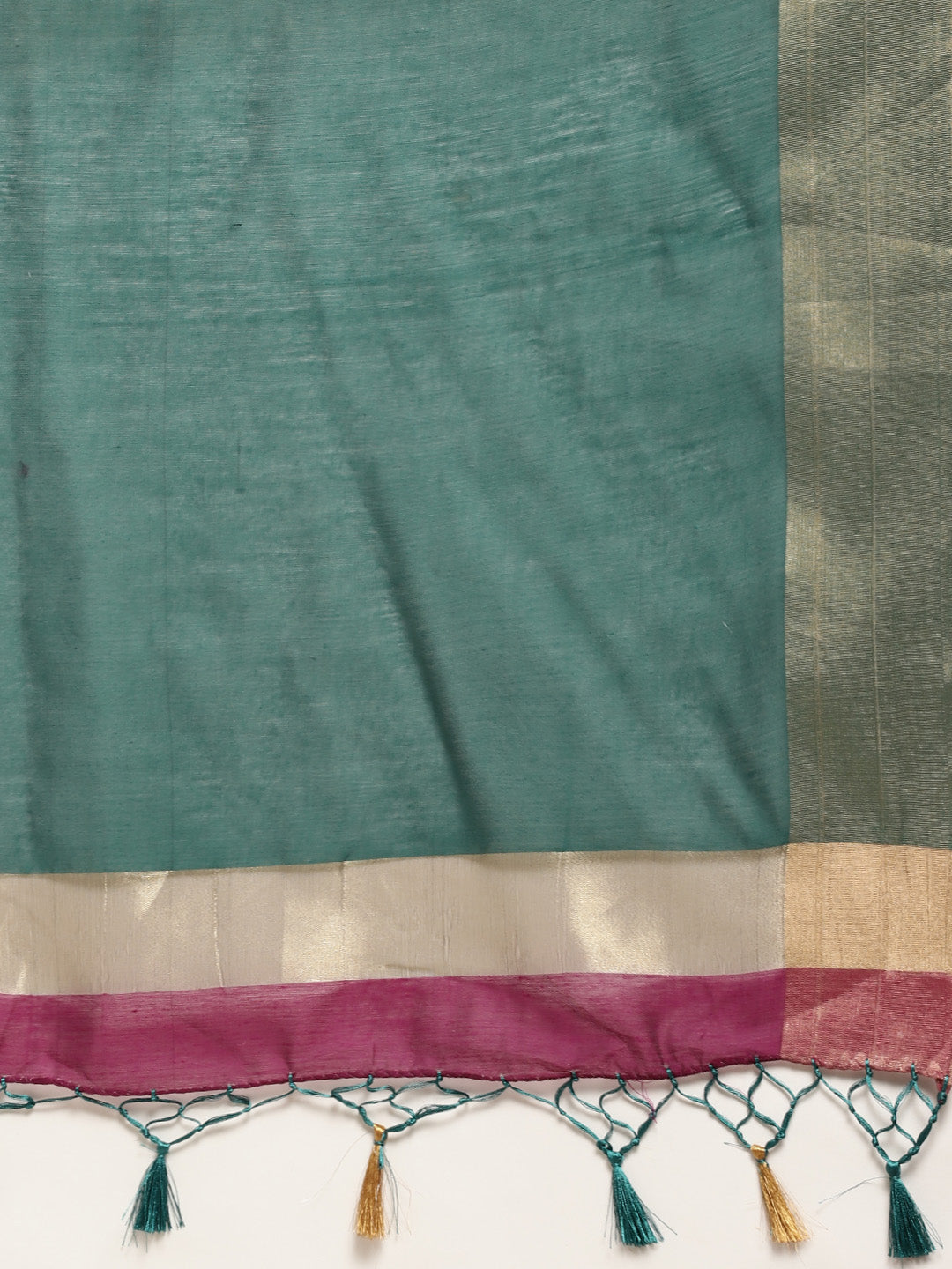 Mimosa Womens Art Silk Saree Kanjivaram style Mejanta Color