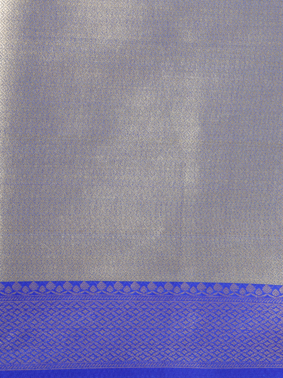 Mimosa Womens Art Silk Saree Kanjivaram Grey Color