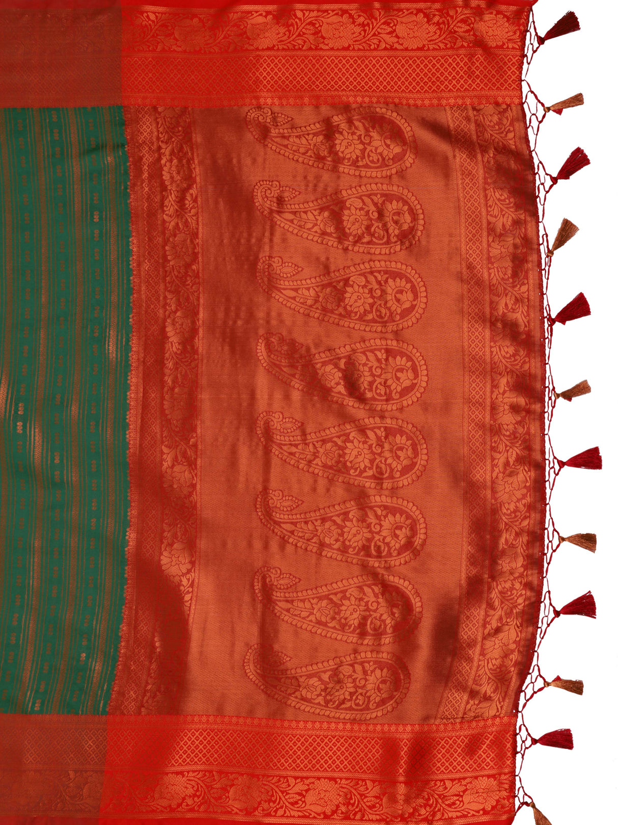 Mimosa Women's Woven Design Kanjivaram Art Silk Saree With Blouse Piece : SA0000914BG