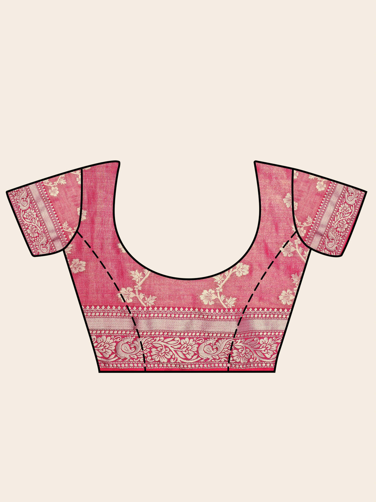 Mimosa Womens Art Silk Saree Kanjivaram Green Color