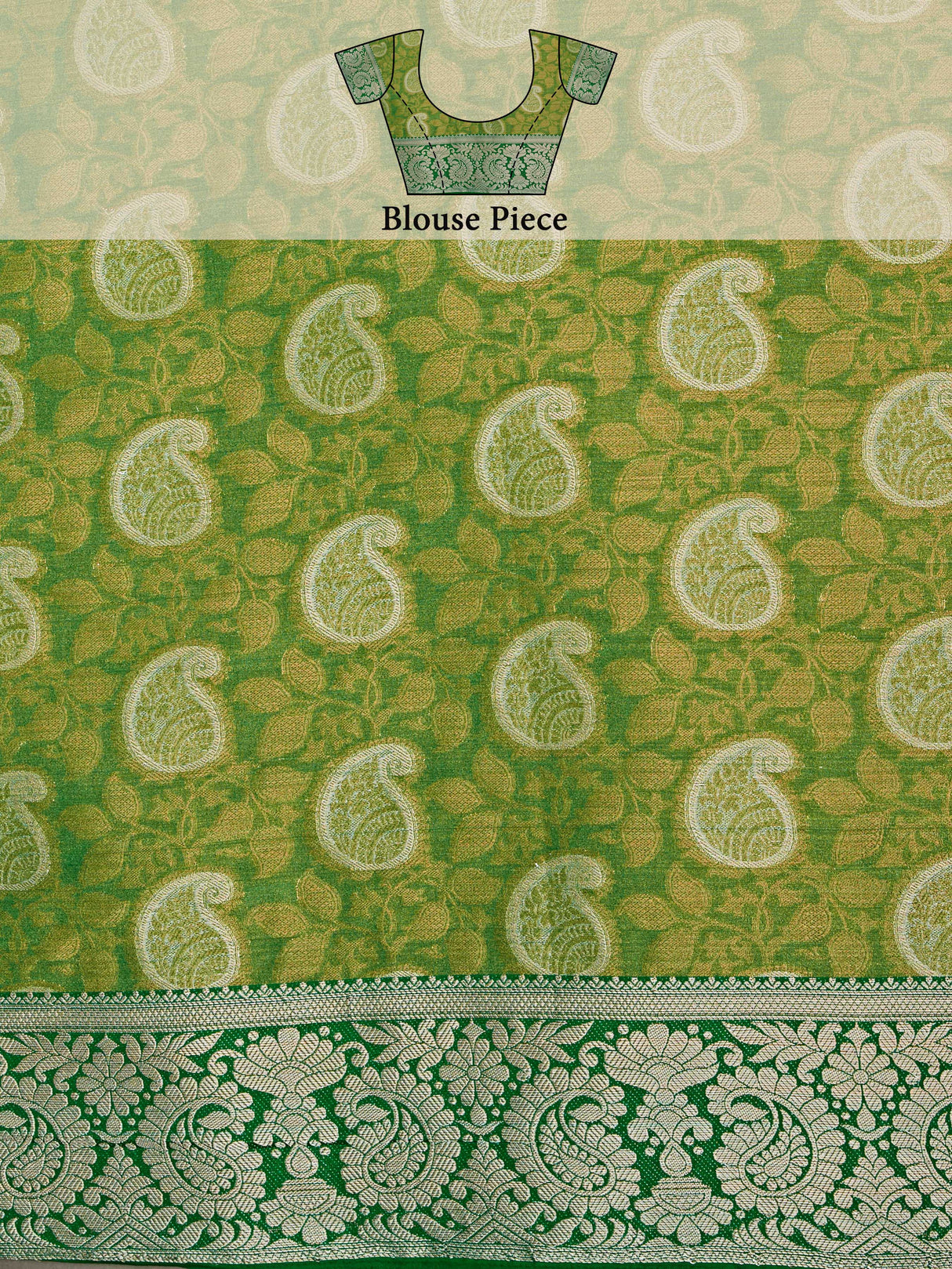 Mimosa Women's Woven Design Kanjivaram Style Art Silk Saree With Blouse Piece : SA0000412RMFREE