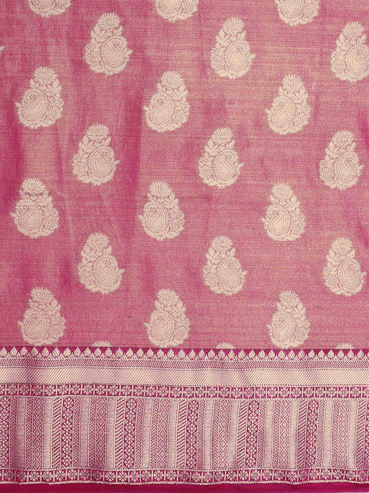 Mimosa Womens Art Silk Saree Kanjivaram Olive Color